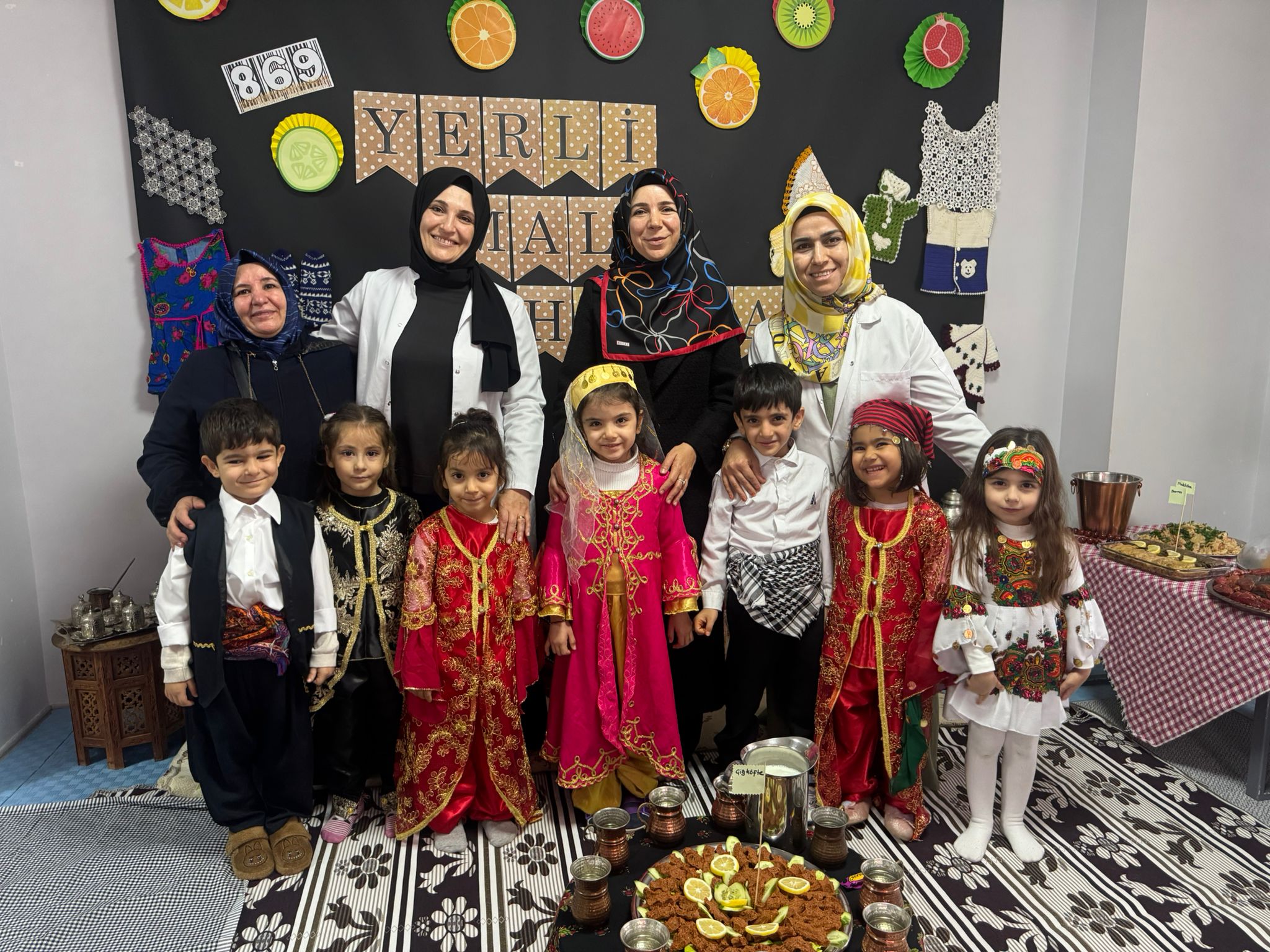 4-6 Yaş Kur’an Kursu’nda Yerli Malı Haftası Etkinliği