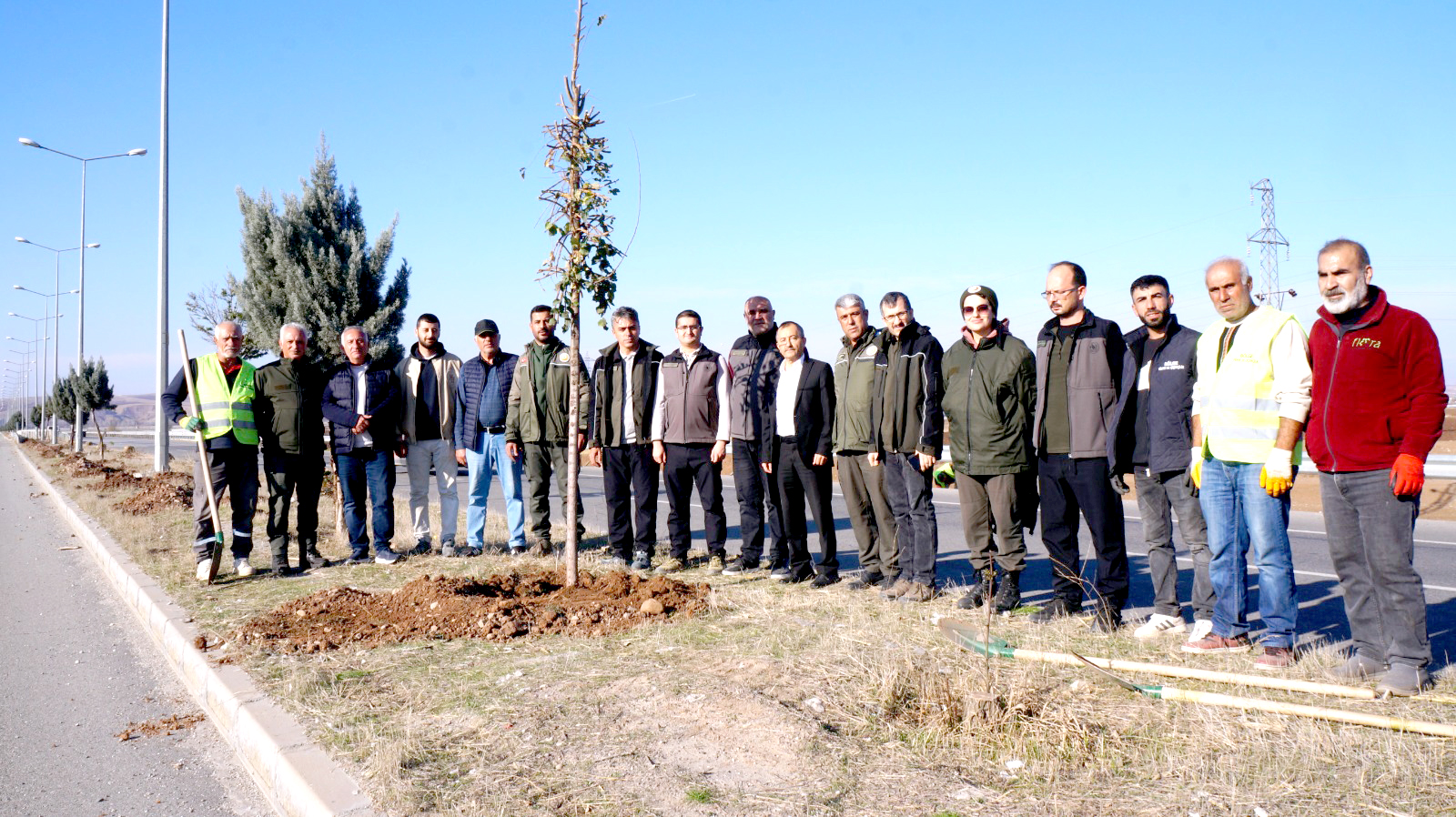 Şanlıurfa Orman Bölge Müdürü Poyraz’dan Yeşil Kuşak İncelemesi