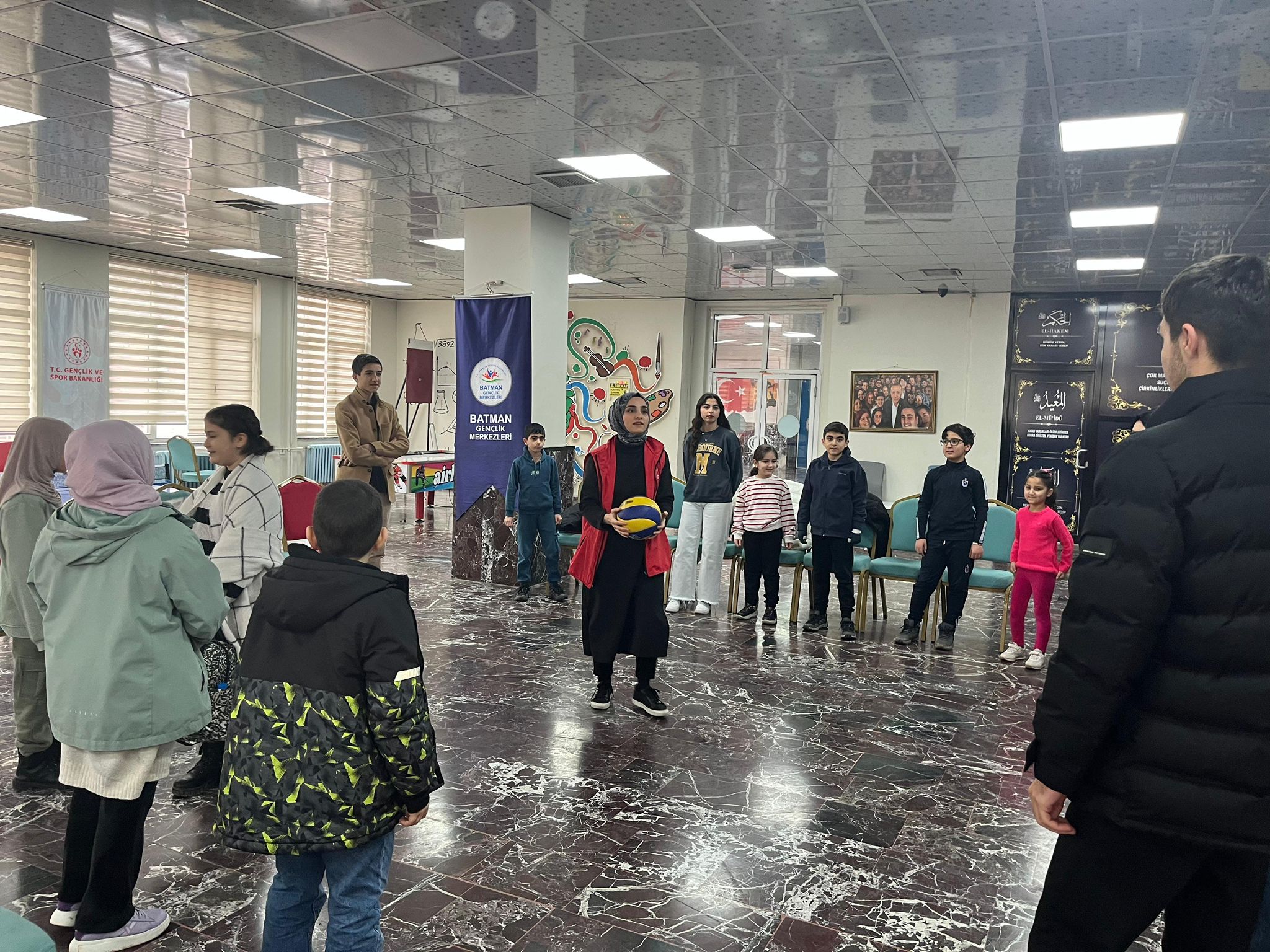 Petrolkent Gençlik Merkezi’nde kış kulübü başladı