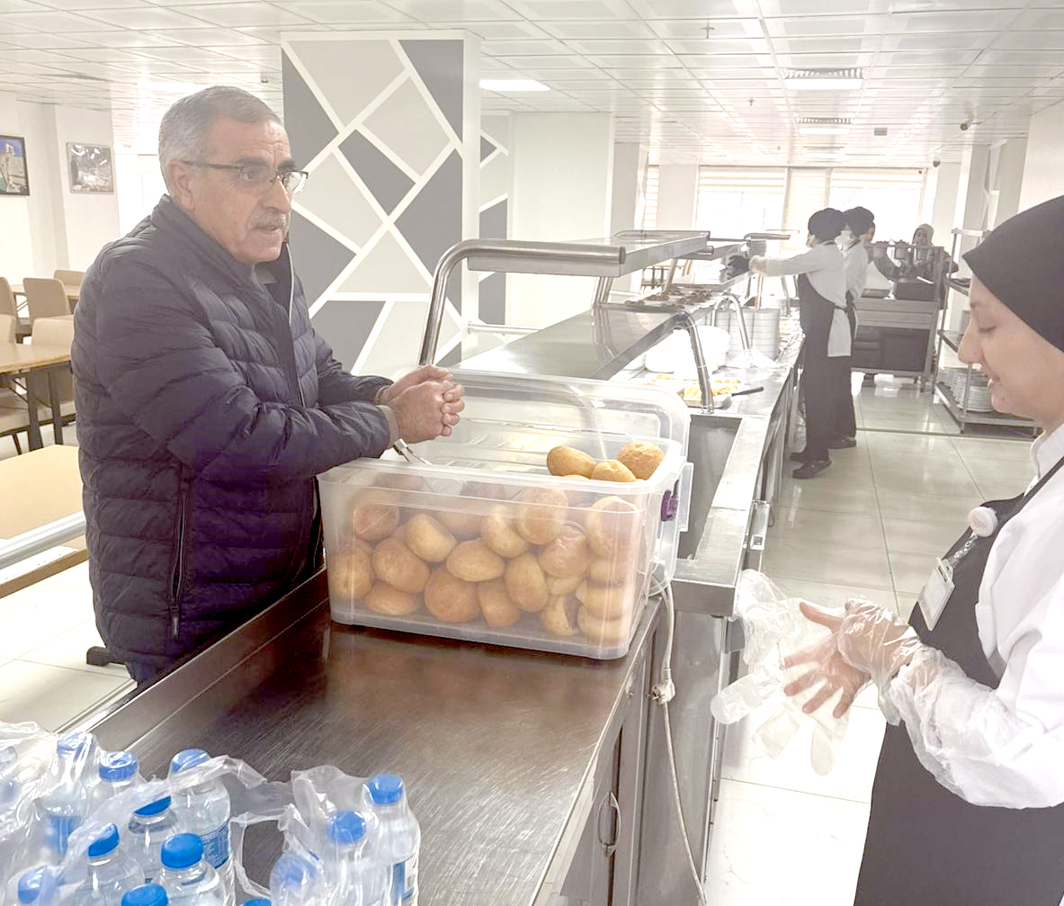 Özperk, Süveybe Ana Kız Öğrenci Yurdu’nda Denetimde Bulundu