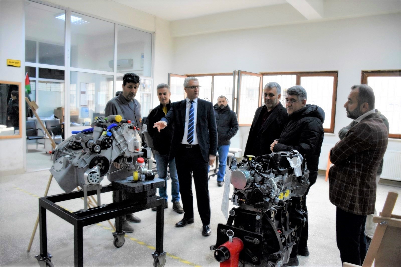 TUSAŞ’tan Batman MTAL’ye ANKA İHA Motoru Hibesi