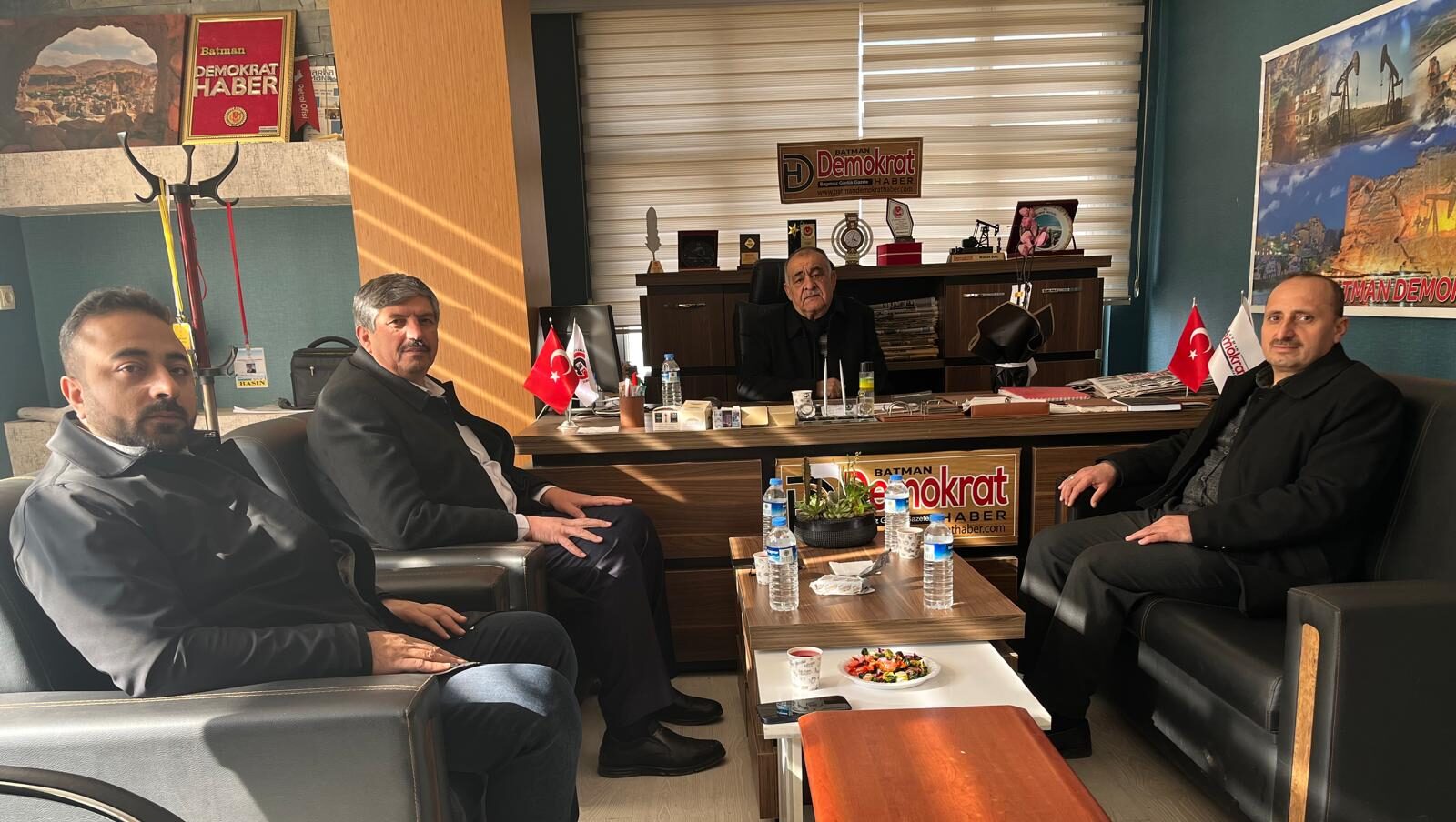 Çiftçi’den seçim sonrası basına teşekkür ziyareti