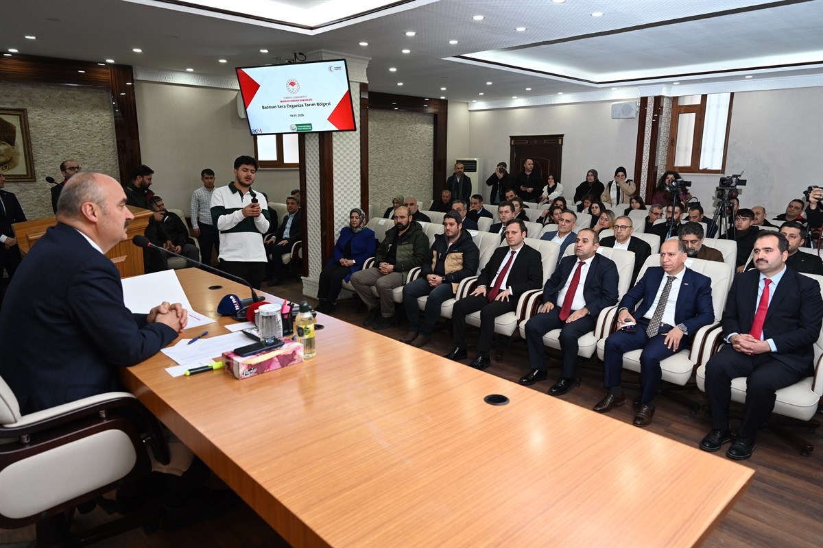 Sera Organize Tarım Bölgesi’nin Lansmanı Yapıldı