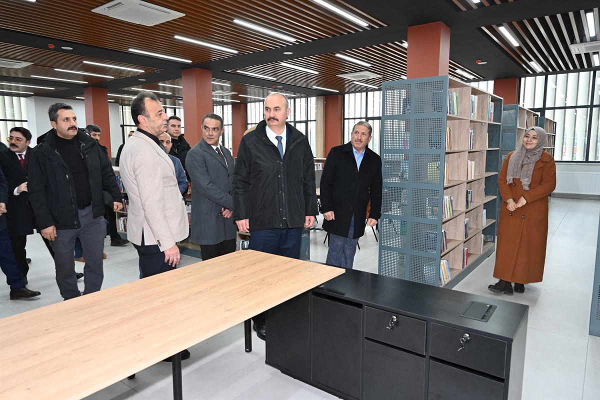 Ahmet Kaya Halk Kütüphanesi Açılışa Hazırlanıyor