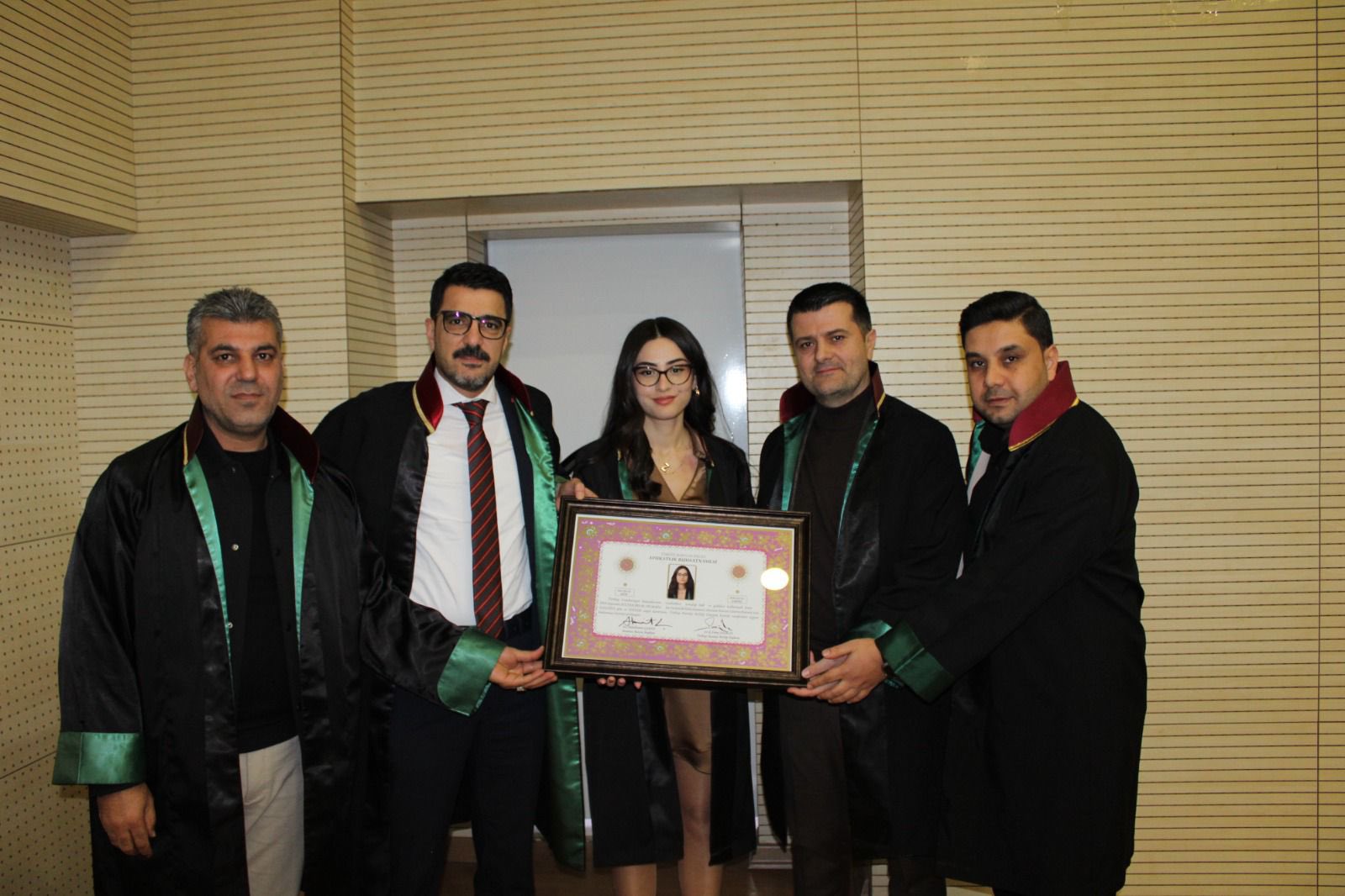 Av. Sultan Zelal Yılmaz Mesleğe İlk Adımı Attı