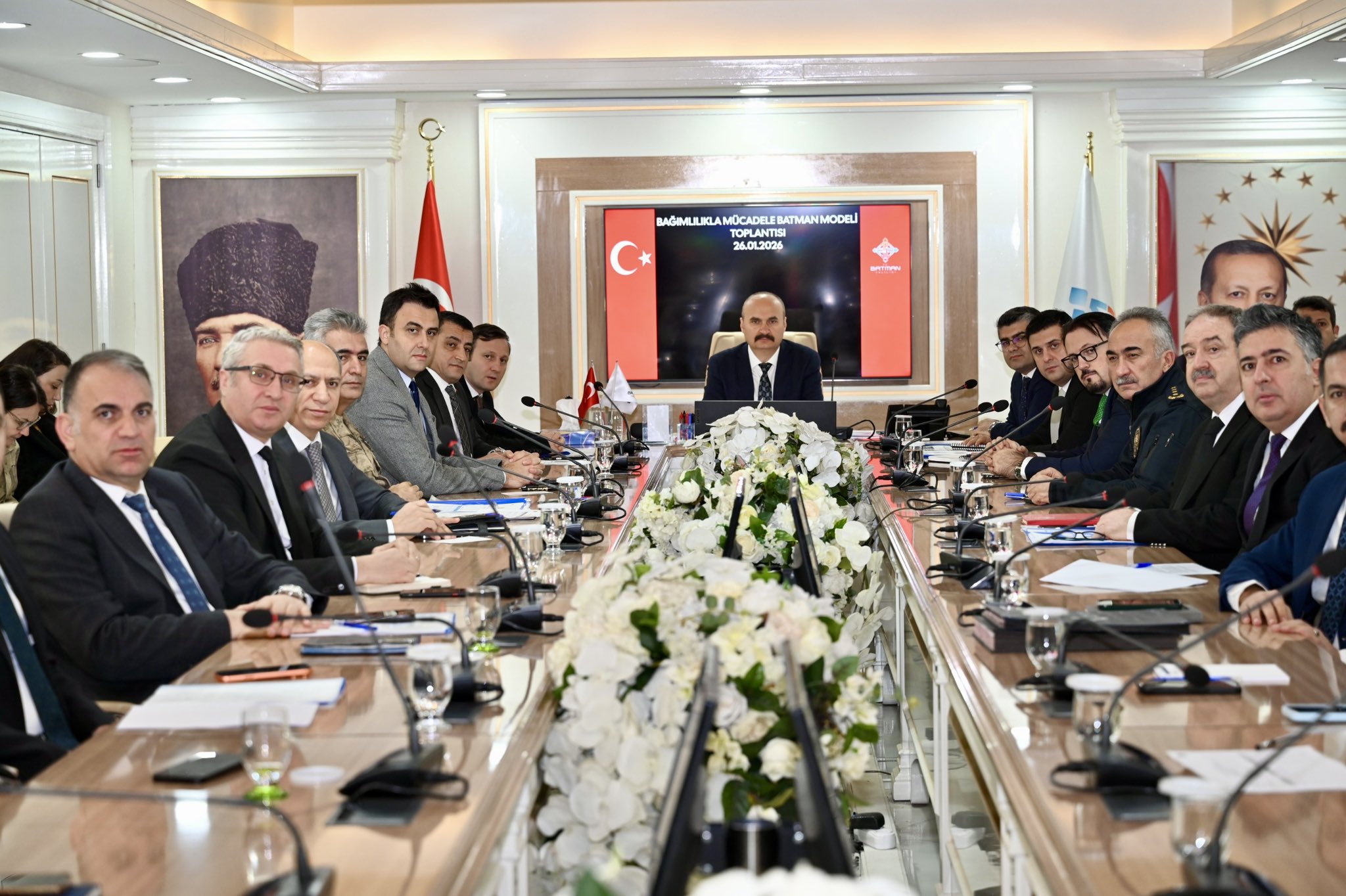 Bağımlılıkla Mücadele Batman Modeli Projesi Toplantısı Gerçekleştirildi