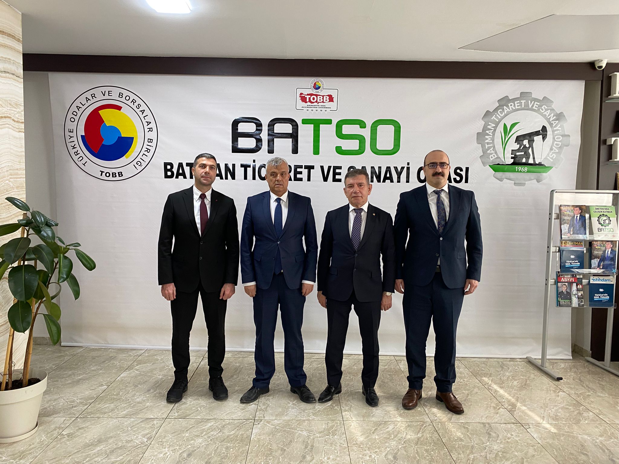 İpekyolu Gümrük Bölge Müdürü Şanverdi’den BATSO’ya Ziyaret