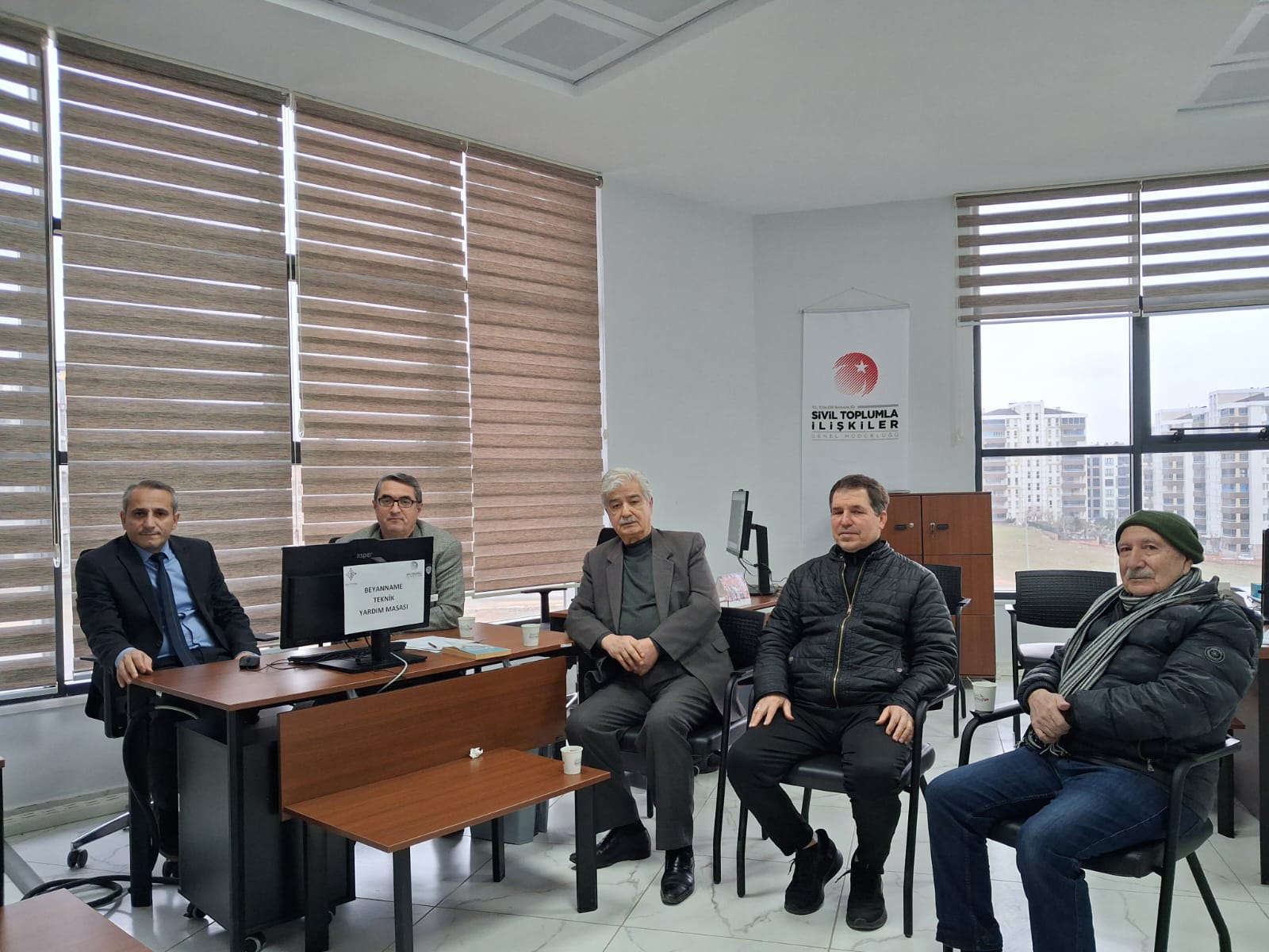 Batman’da Dernek Yöneticilerine Beyanname Desteği