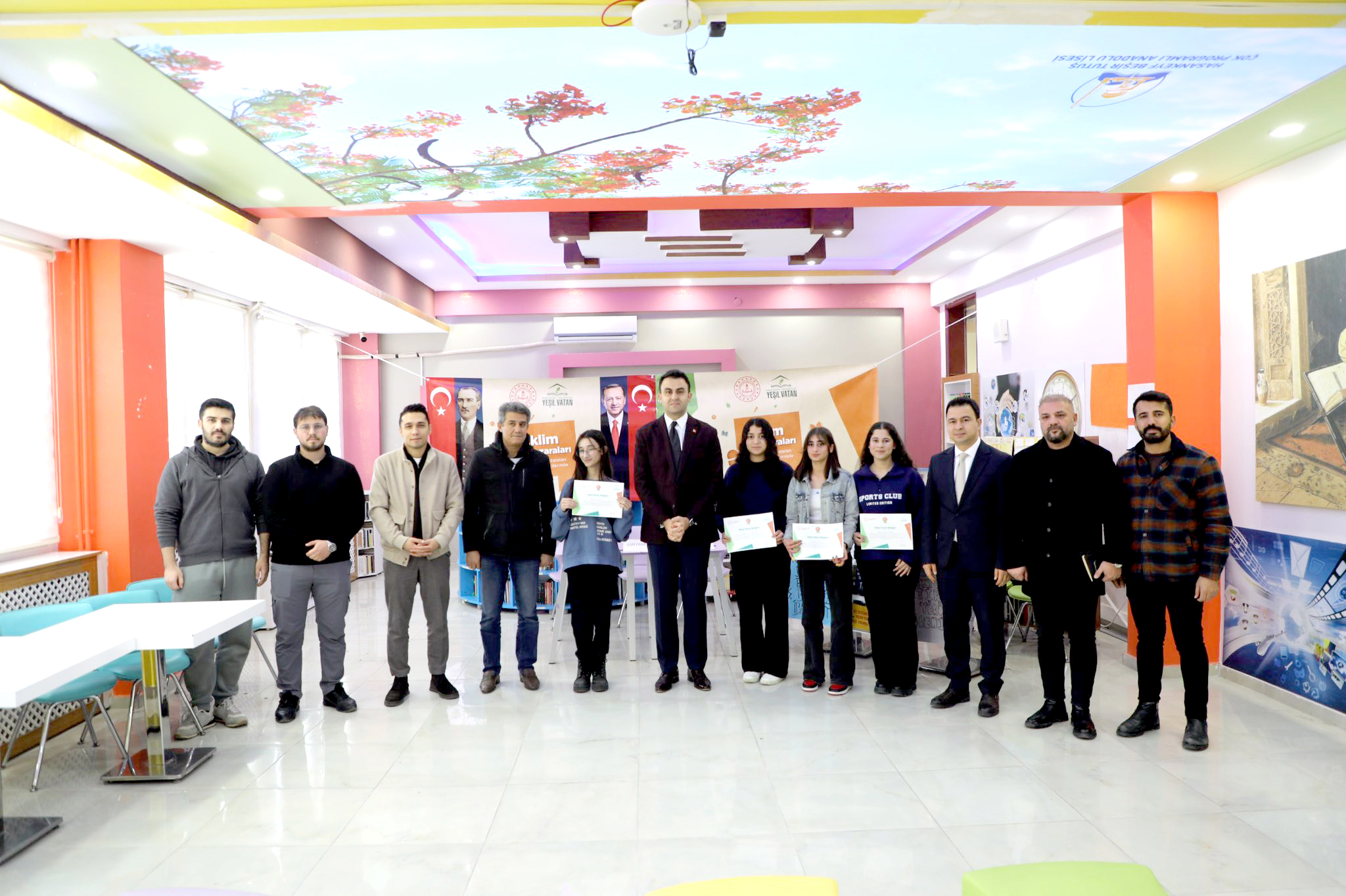 Hasankeyf’te Dönem Sonu Değerlendirme Toplantısı Yapıldı