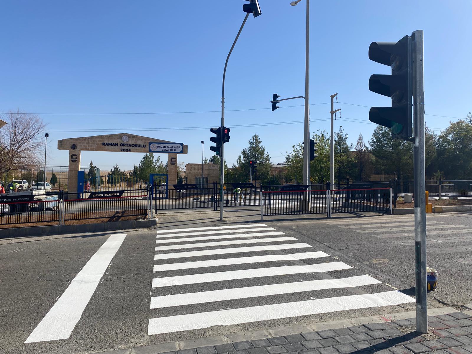 Batman’da Kademeli Yaya Geçidi Uygulaması Başladı