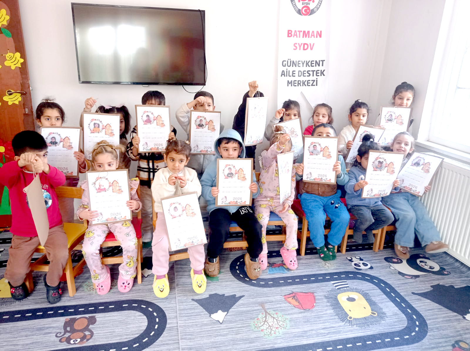 Güneykent’te Çocuklar 2026 Takvimini Tasarladı