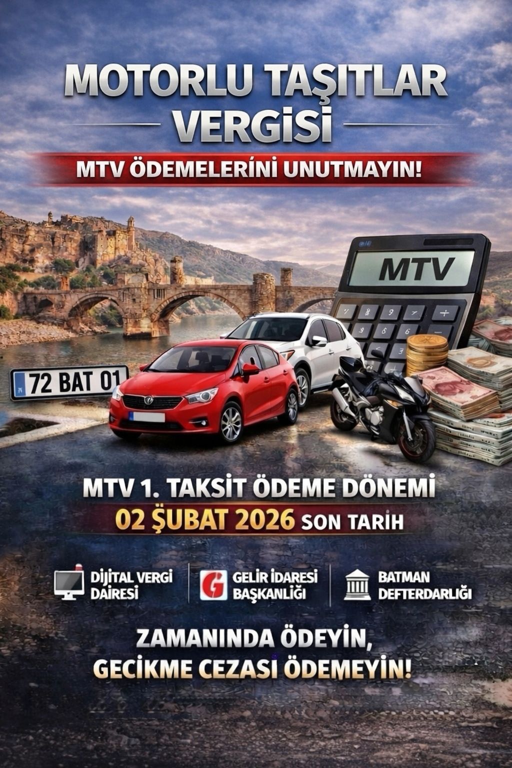MTV Birinci Taksit Ödemeleri Başladı