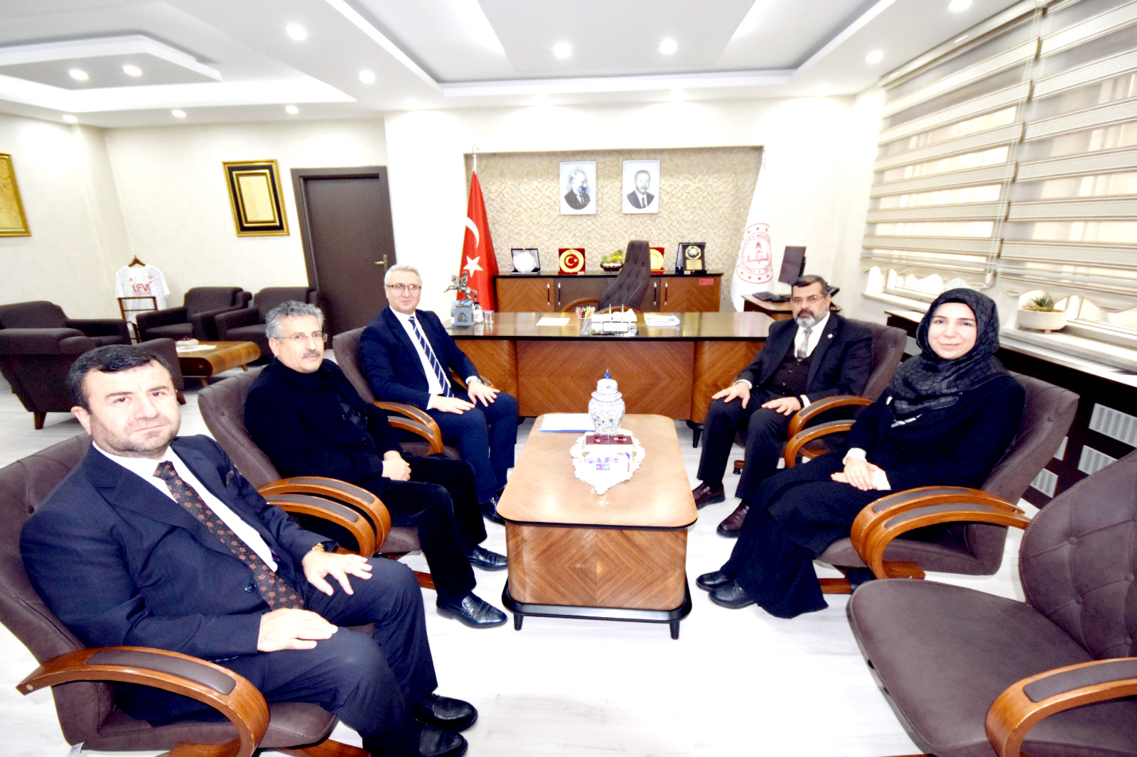İl Müftülüğünden Milli Eğitim Müdürlüğüne Ziyaret