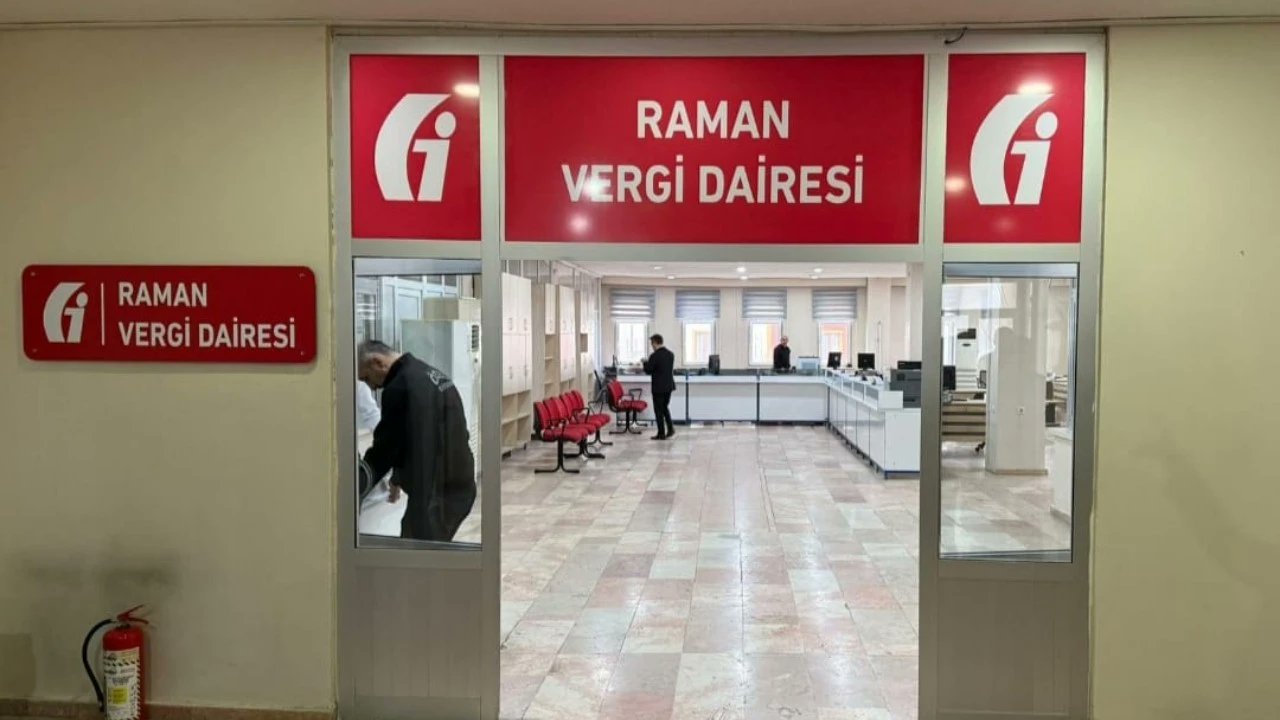 Raman Vergi Dairesi Faaliyetine Başladı