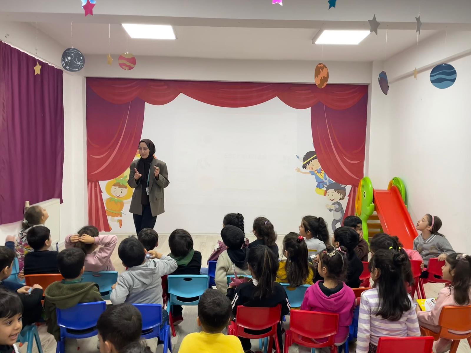 Öğrencilere sağlıklı beslenme eğitimi verildi