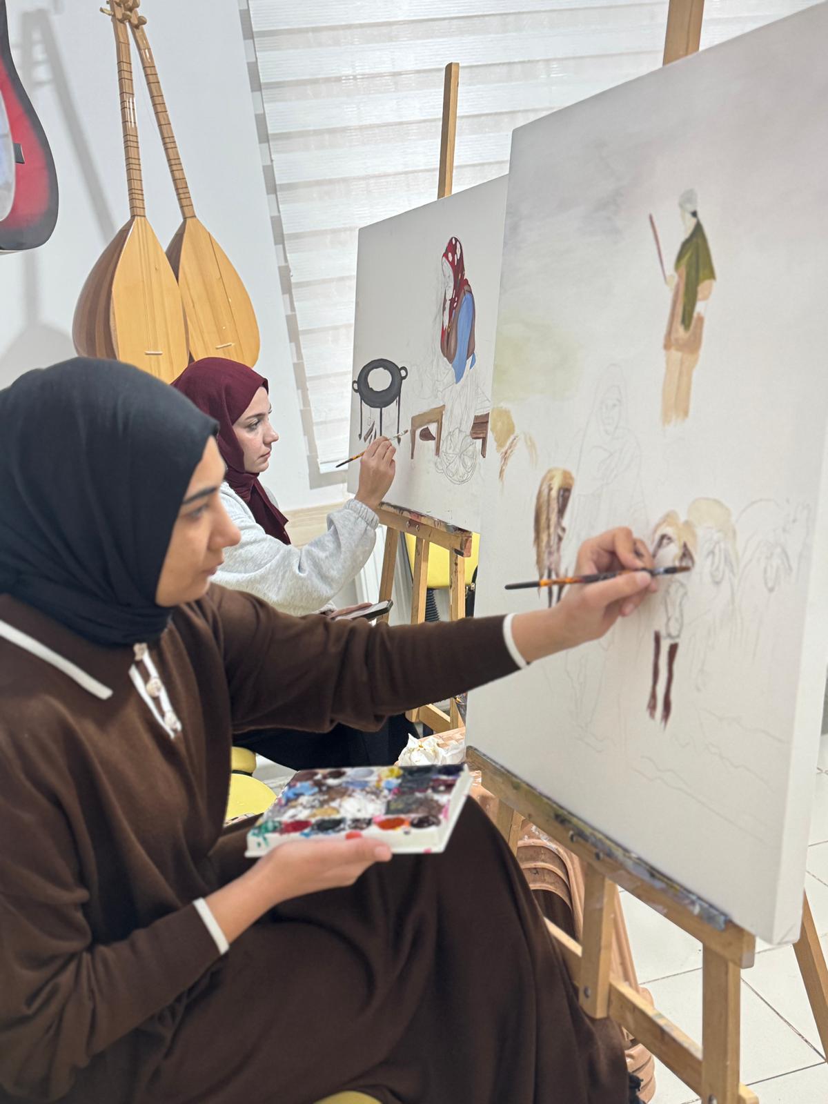 Güneykent ADEM’den Sanata Destek