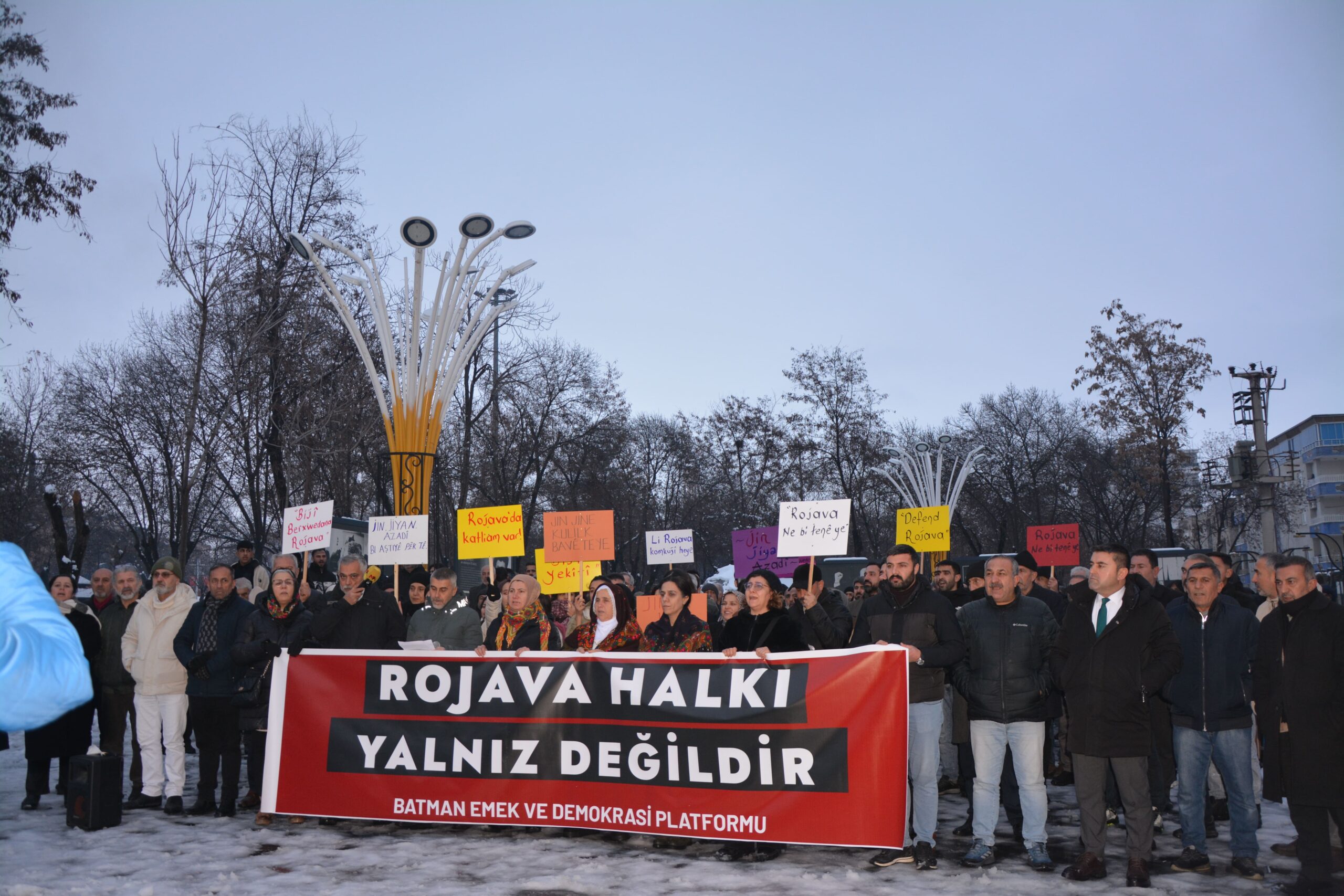 Demokrasi Platformu’ndan Rojava Açıklaması ‘Rojava Halkı Yalnız Değildir’