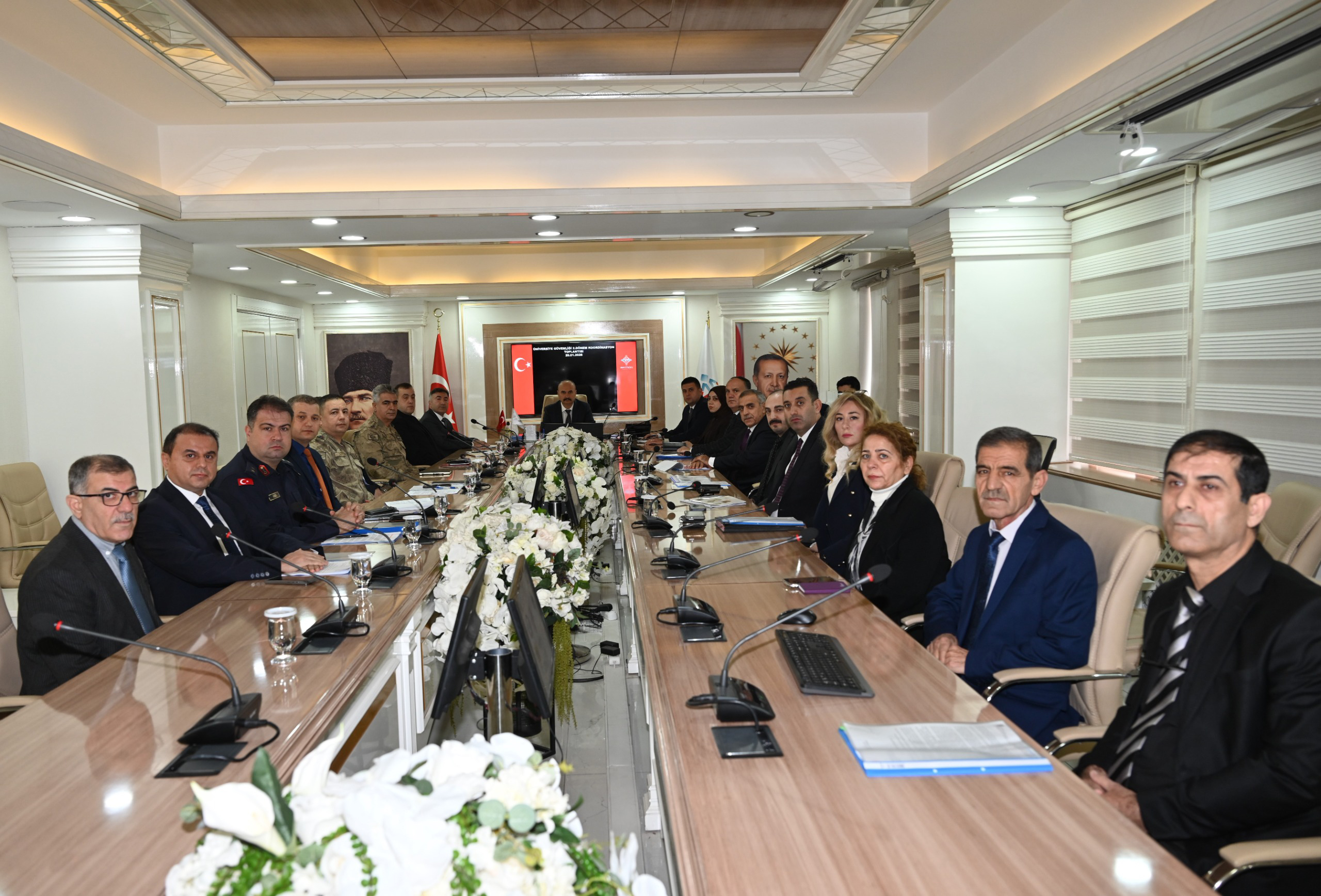 Üniversite Güvenliği Koordinasyon Toplantısı Yapıldı