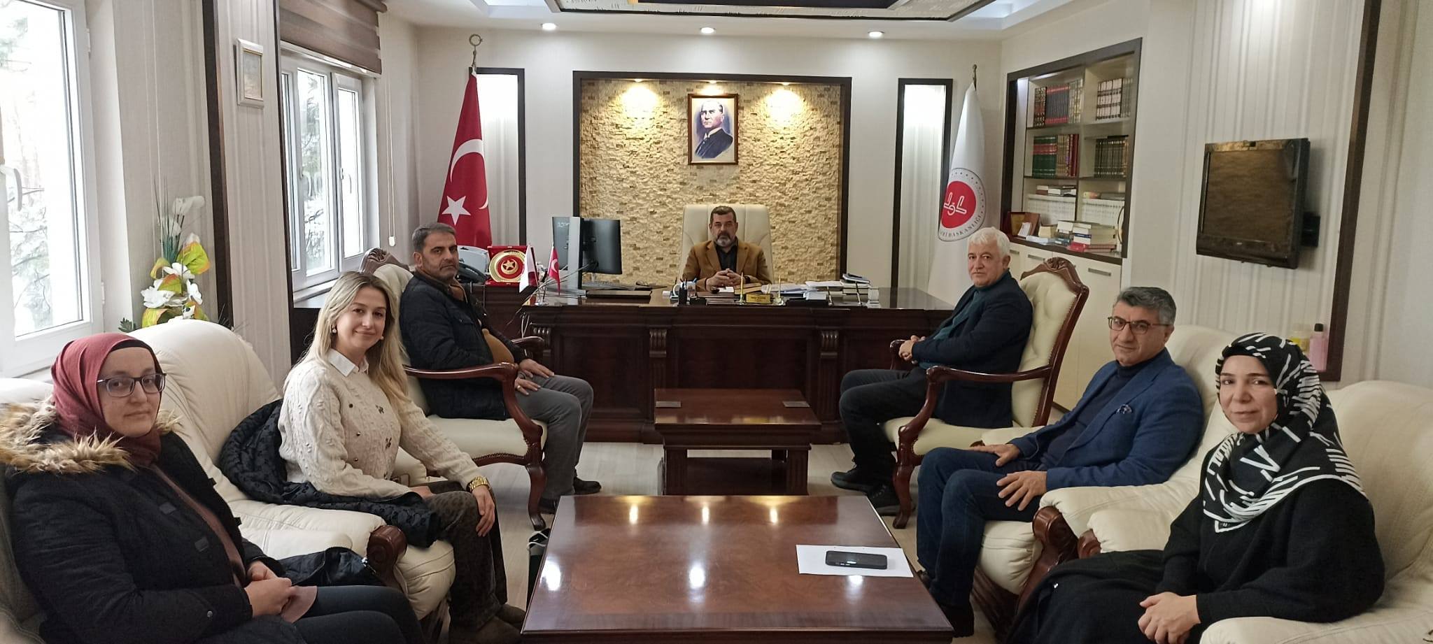 Yeşilay’dan Müftü Durmuş’a nezaket ziyareti