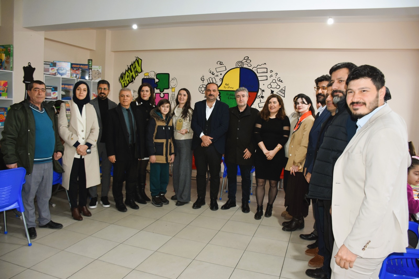 Cumhuriyet İlkokulu Akıl ve Zekâ Oyunları Sınıfı açıldı