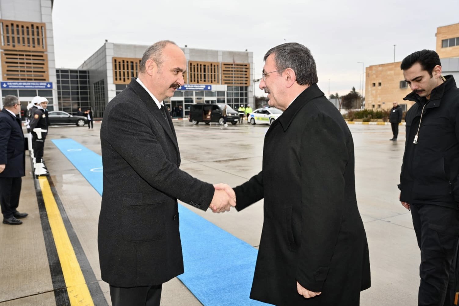 Cumhurbaşkanı Yardımcısı Cevdet Yılmaz Batman’da Karşılandı