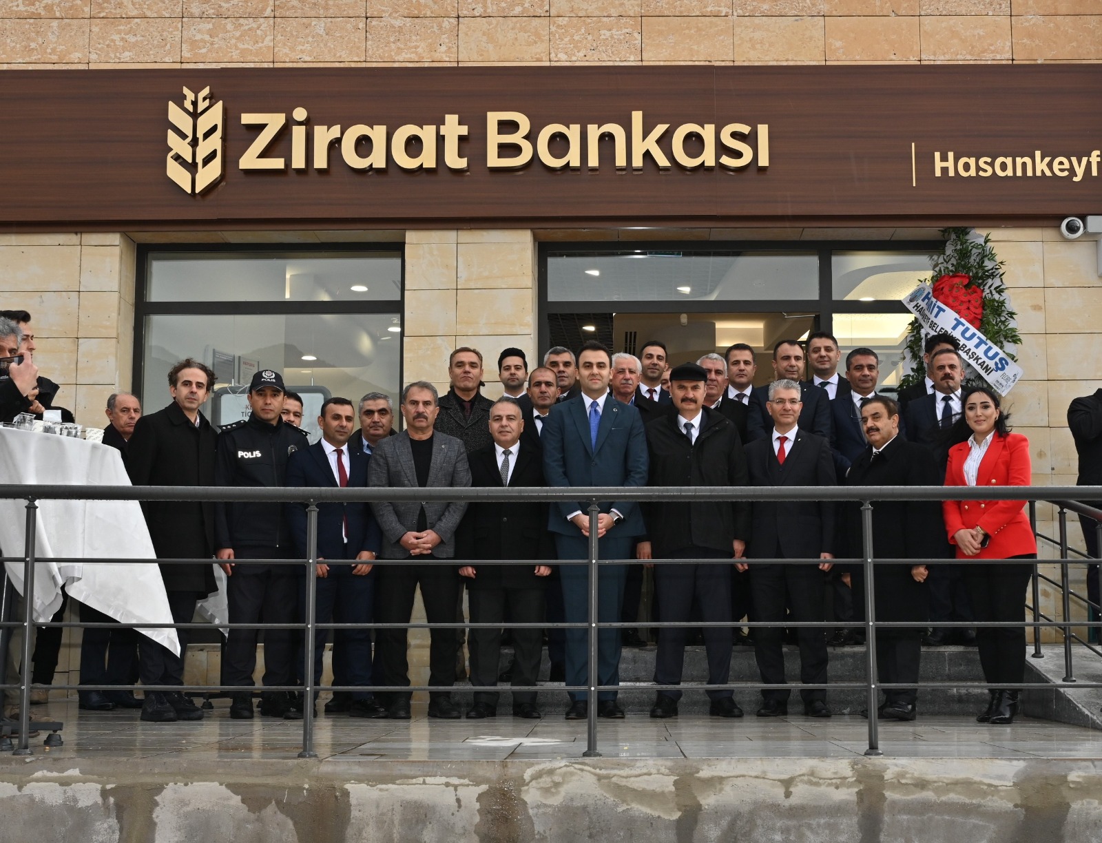 Hasankeyf’te Ziraat Bankası Şubesi Açıldı