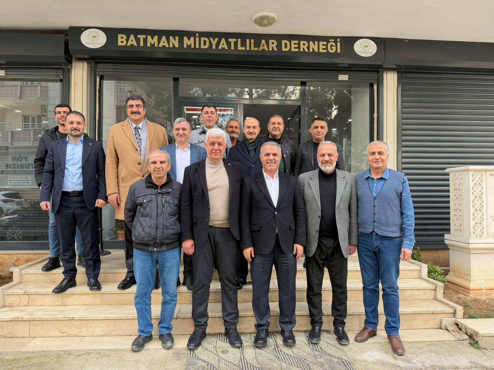 AK Parti Teşkilatından Midyatlılar Derneği’ne Ziyaret