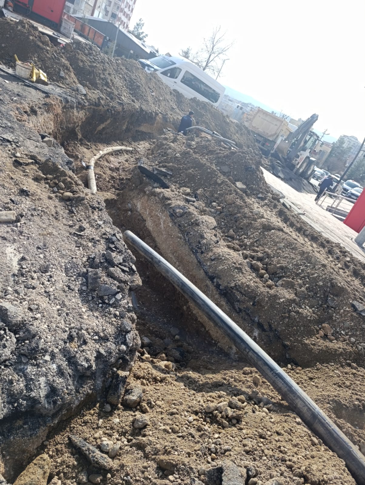 Barış–TPAO Bulvarı Arasındaki Ana Hat Yenilendi