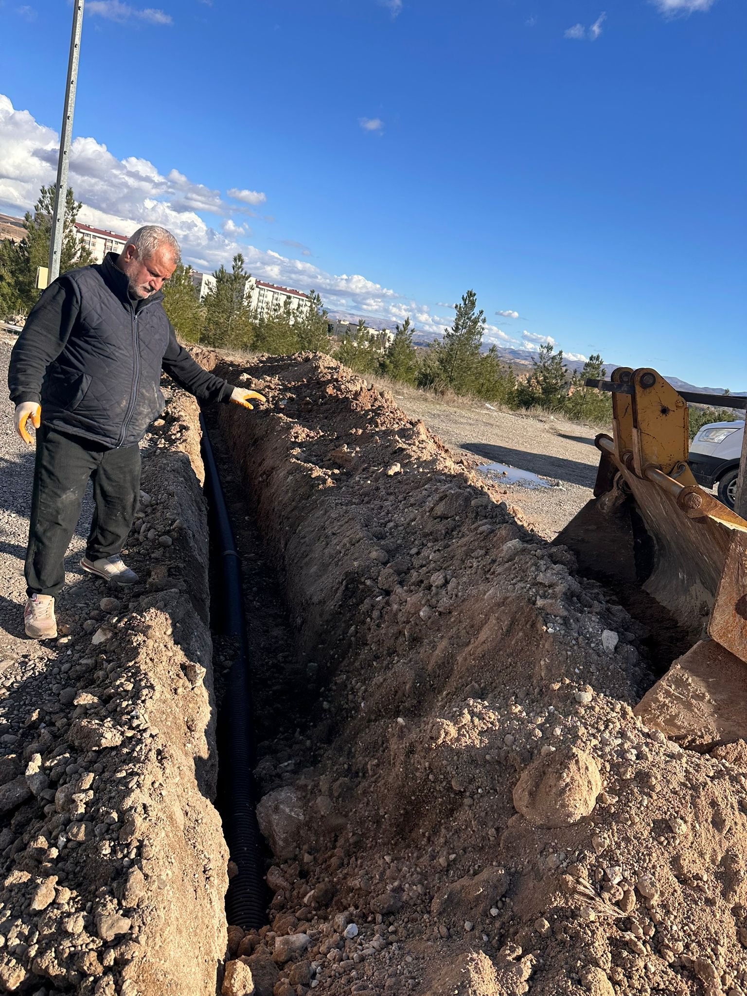 BASKİ’den Üniversite Batı Kampüsü’ne Kanalizasyon Bağlantısı