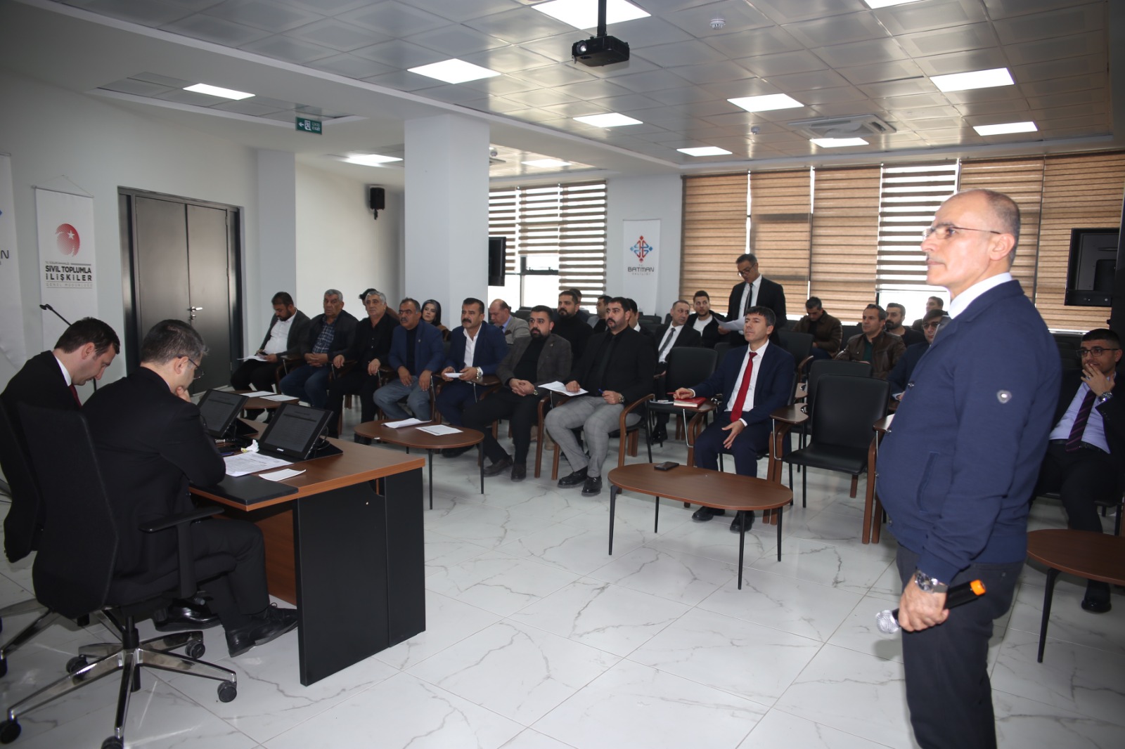 Muhtarlar STM’de Güç Birliği Yaptı