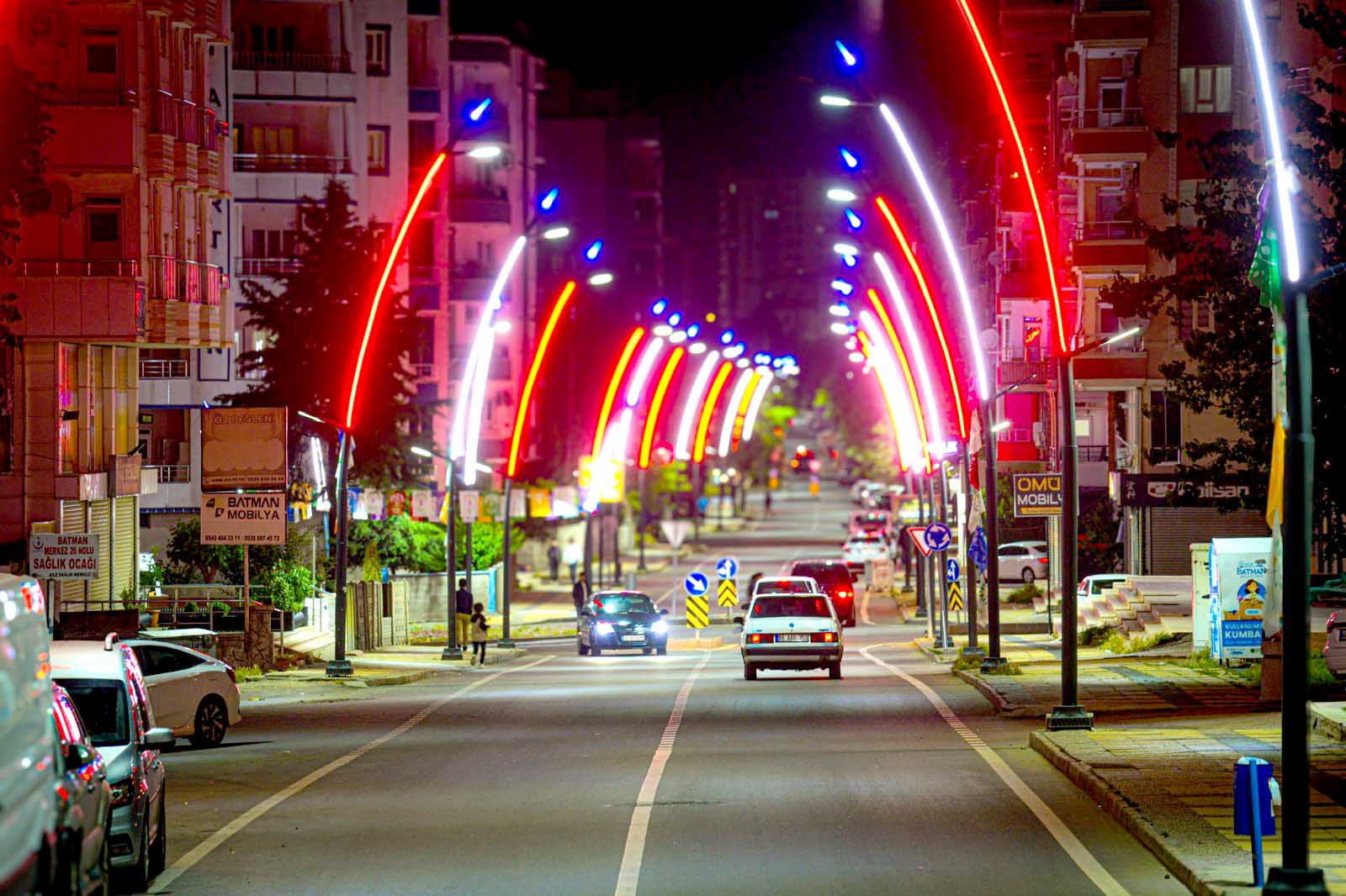 Aydınlatma çalışmaları 40 KM’yi aştı