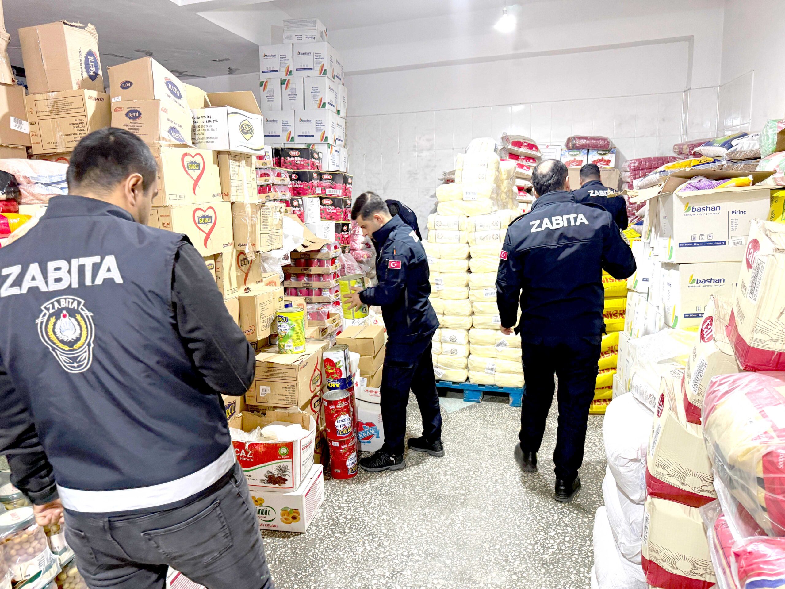 Zabıta Ekiplerinden Gıda Toptancılarına sıkı denetim