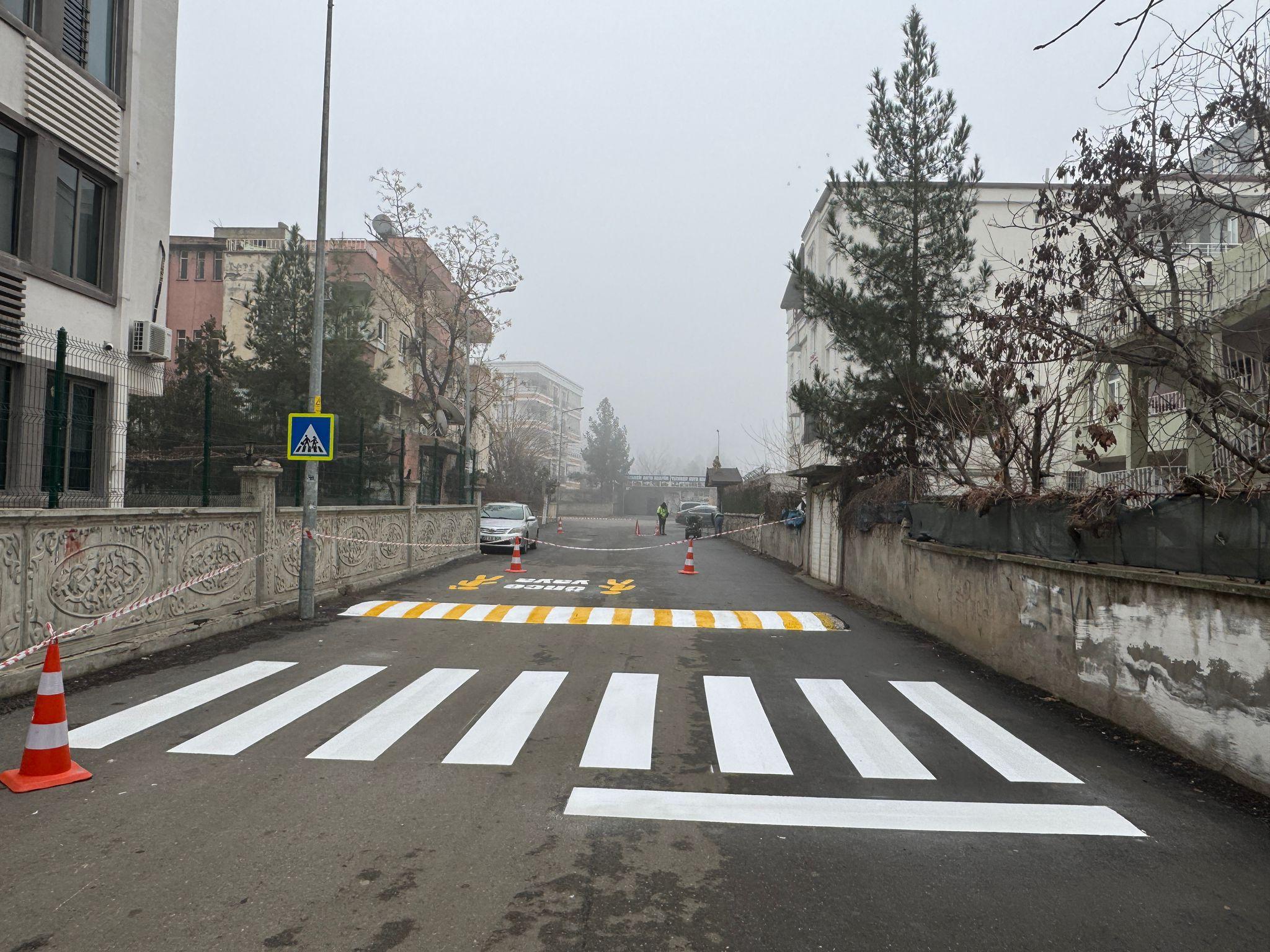 324 Kilometre Yol Çizgisi Tamamlandı