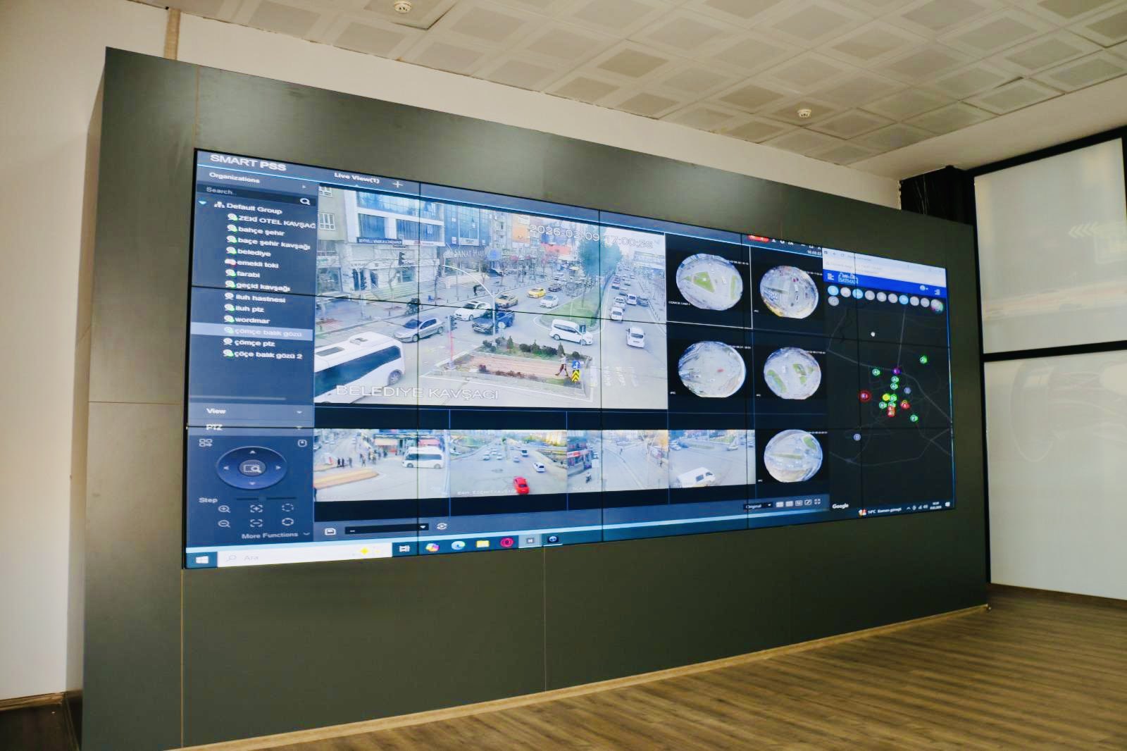 Akıllı Trafik Sistemi Batman’da devrede