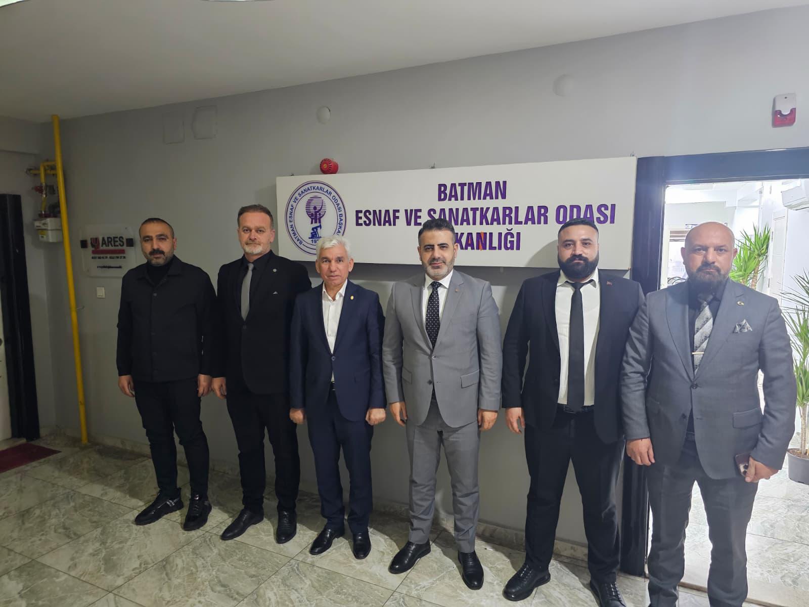 MHP İl Başkanı Çetin’den Kurum ve Oda Ziyaretleri