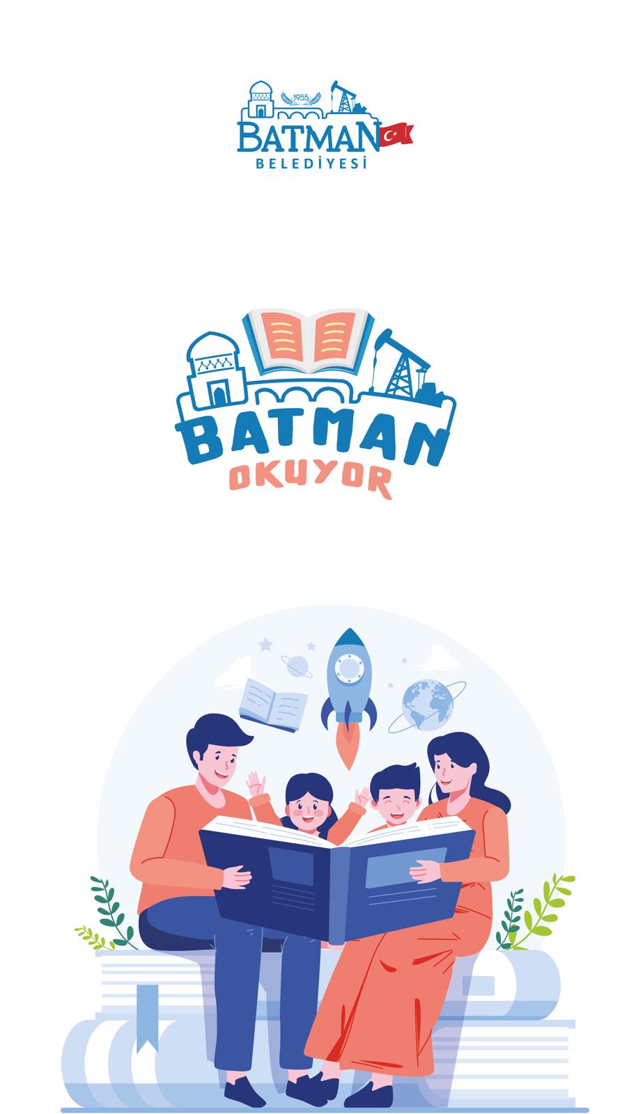 “Batman Okuyor” Uygulamasına Büyük İlgi