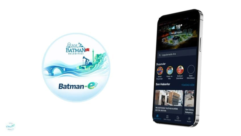 Batman Belediyesi Mobil Uygulamasını Hizmete Sundu