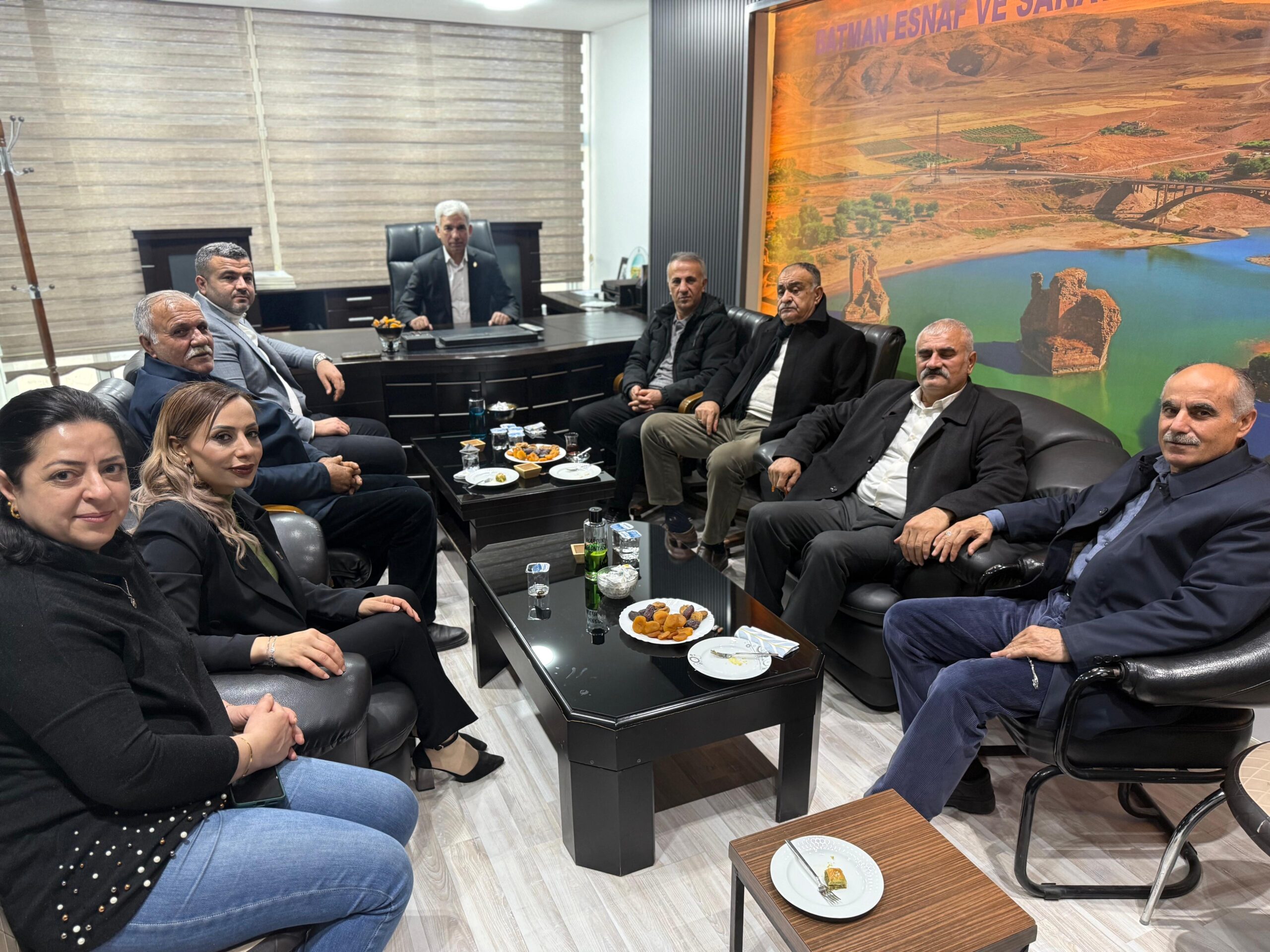 STK’lardan BESO Başkanı Kaplan’a Hayırlı Olsun Ziyareti