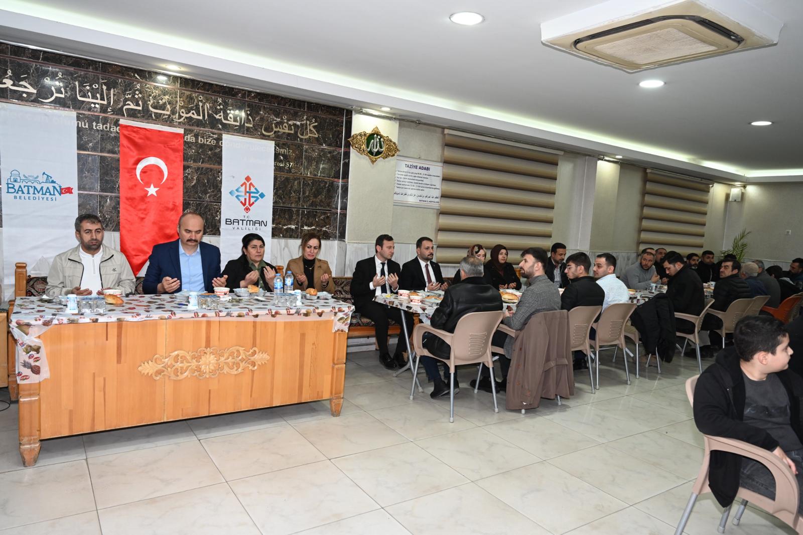 KUDRET CAMİİ’NDE GÖNÜL SOFRASI KURULDU