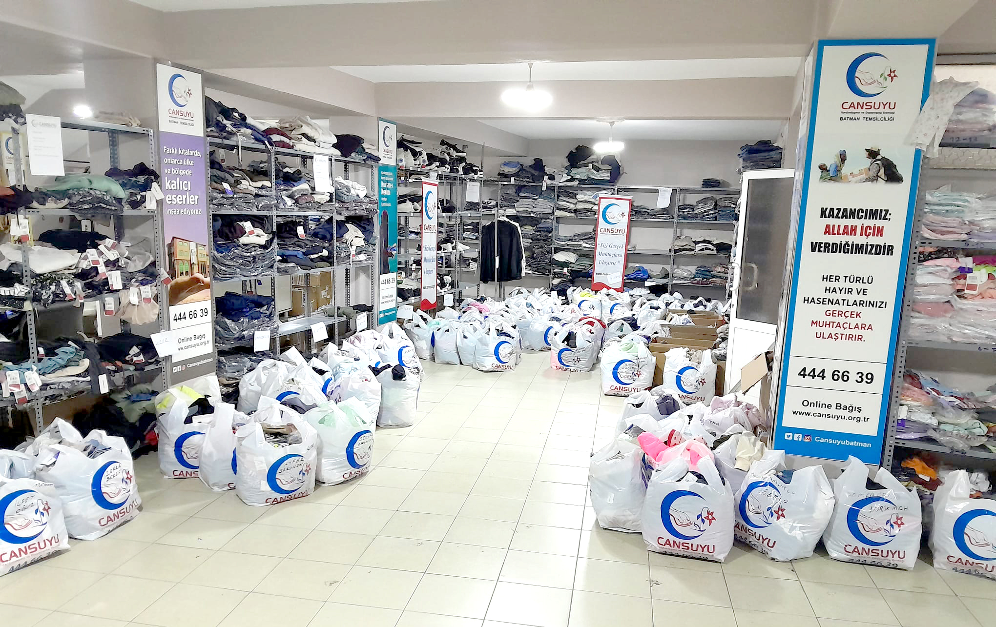 Cansuyu Yardımlaşma ve Dayanışma Derneğinden 400 Aileye Ramazan Öncesi Yardım