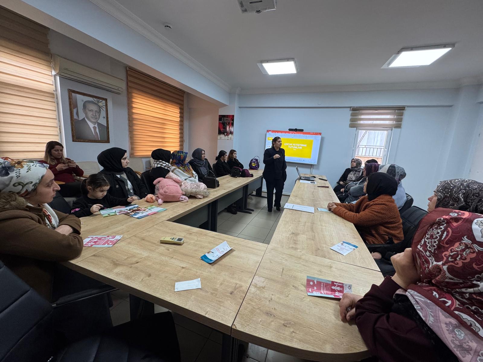 SED Ailelerine “Çocuk Yetiştirme Tutumları” Eğitimi