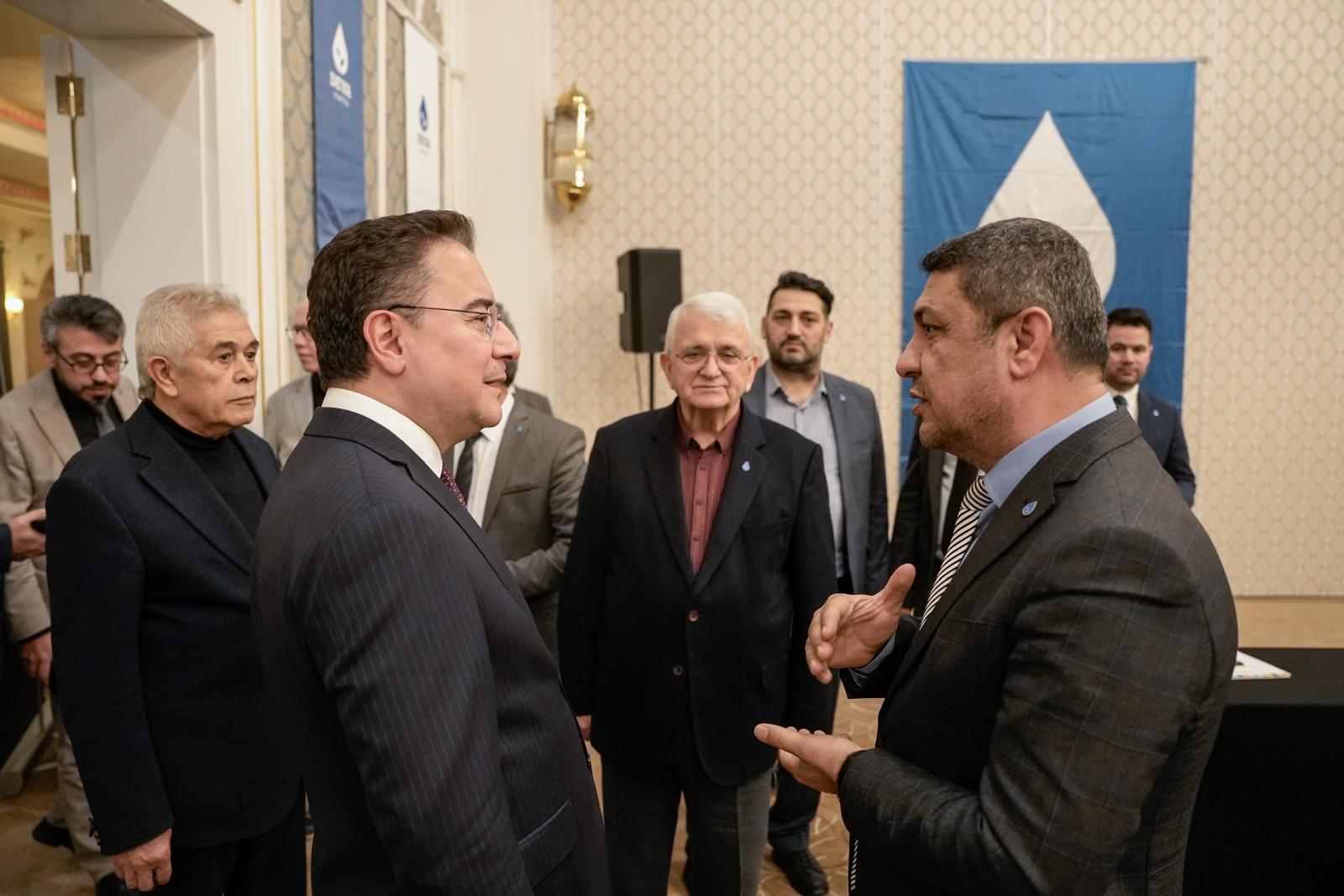 DEVA Partisi Batman İl Başkanı Yılmaz, Batman’ın Sorunları Babacan’a Raporlandı