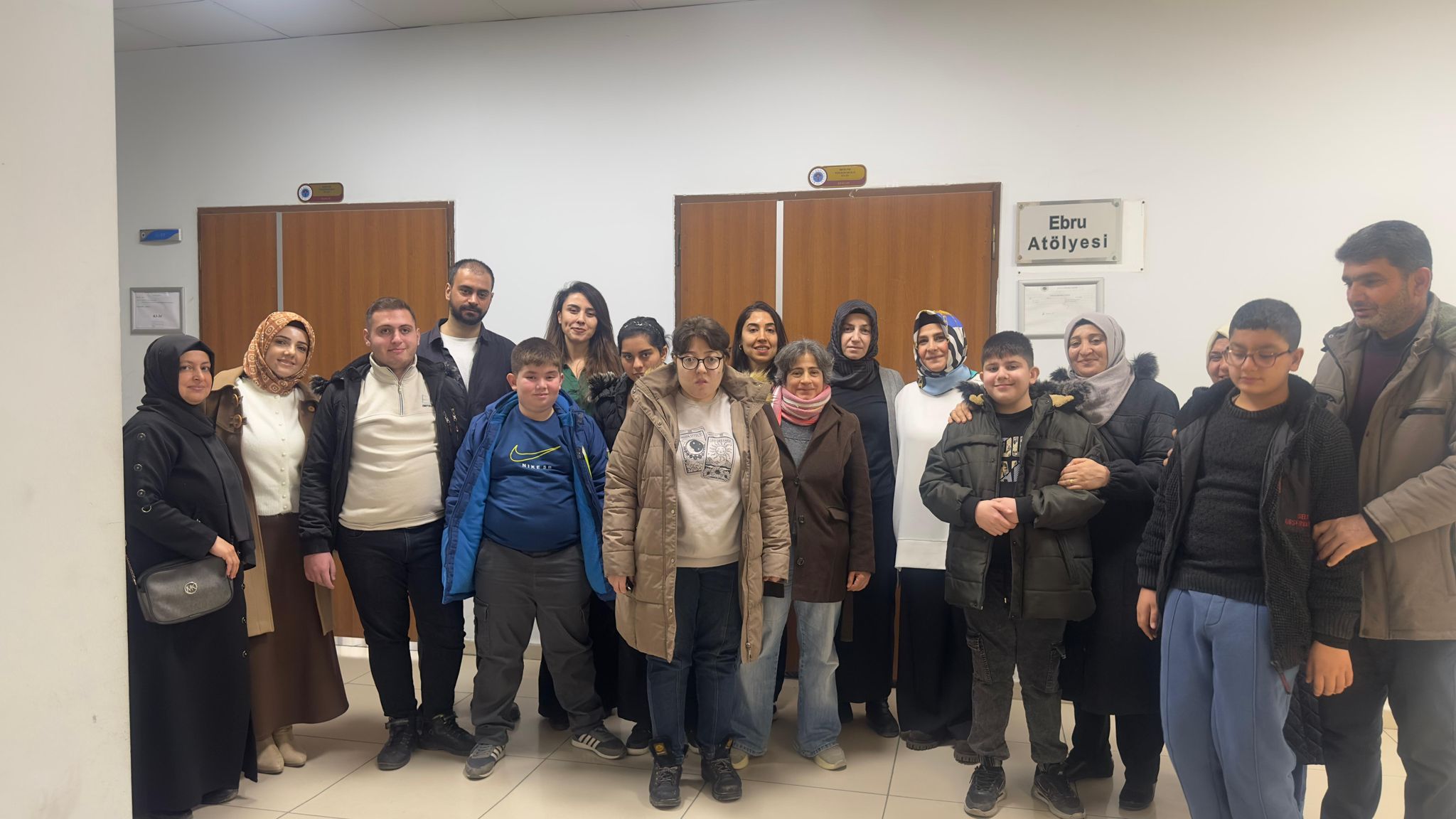 Özel Bireyler Ebru Atölyesinde Buluştu