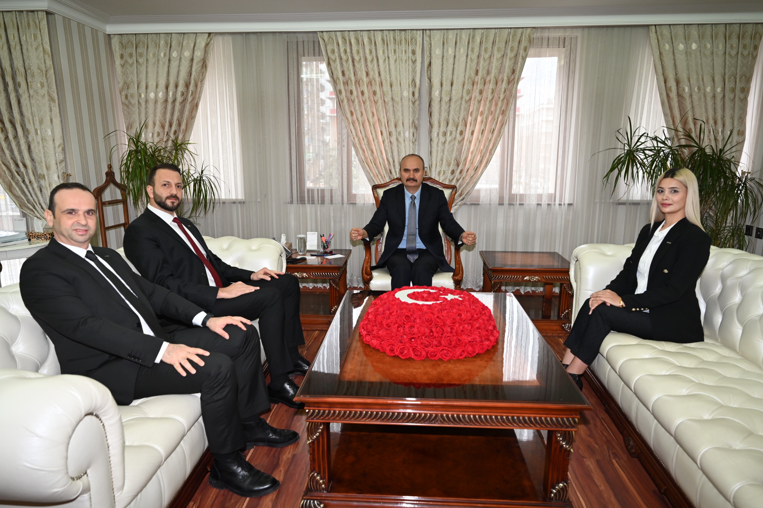 Tasarruf Finans Modeli Vali Canalp’a Anlatıldı