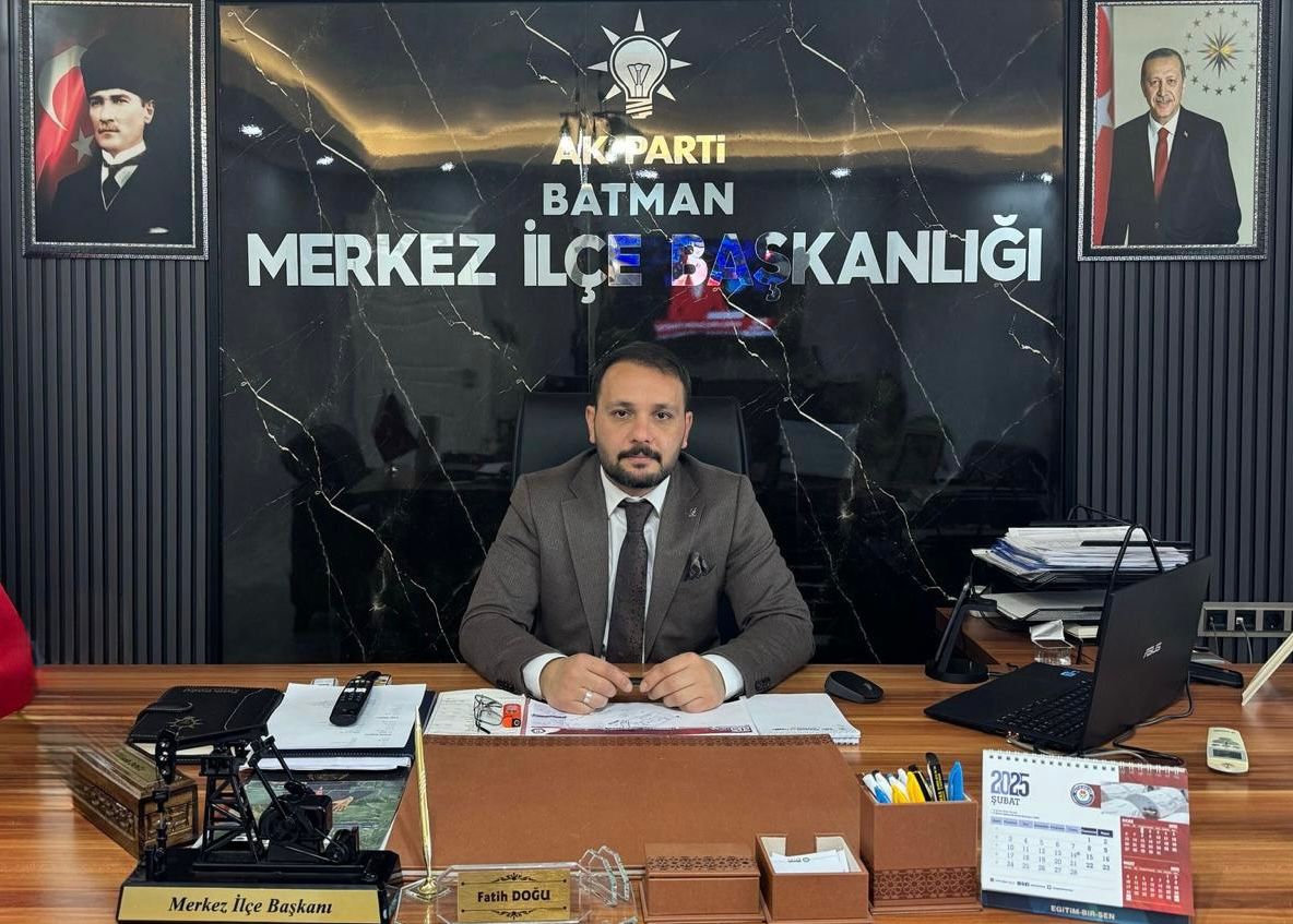 AK PARTİ MERKEZ İLÇE BAŞKANI FATİH DOĞU’DAN RAMAZAN AYI MESAJI