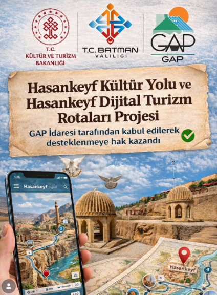 Hasankeyf’te Dijital Turizm Dönemi Başlıyor