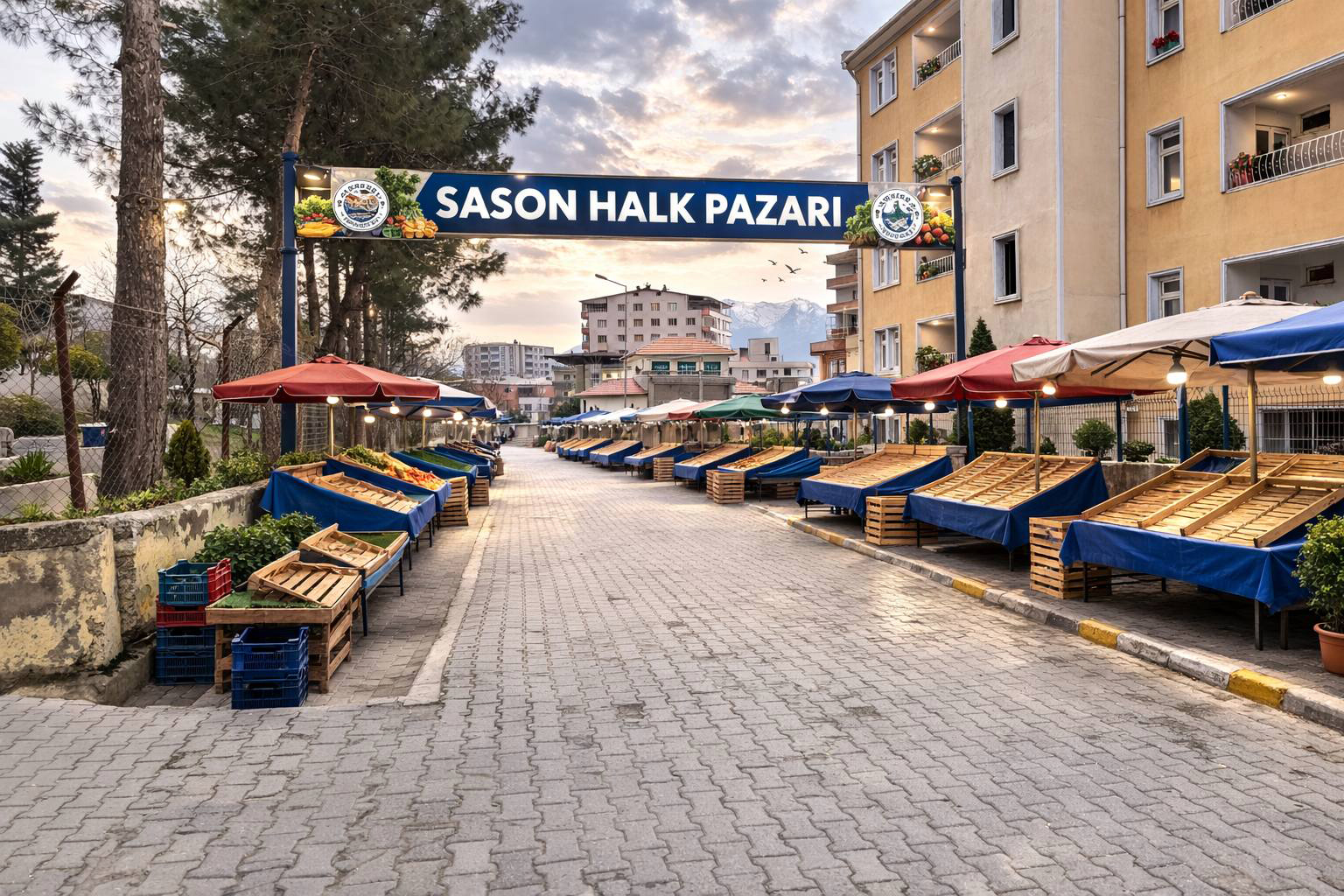 Sason’da Yeni Halk Pazarı Kuruluyor