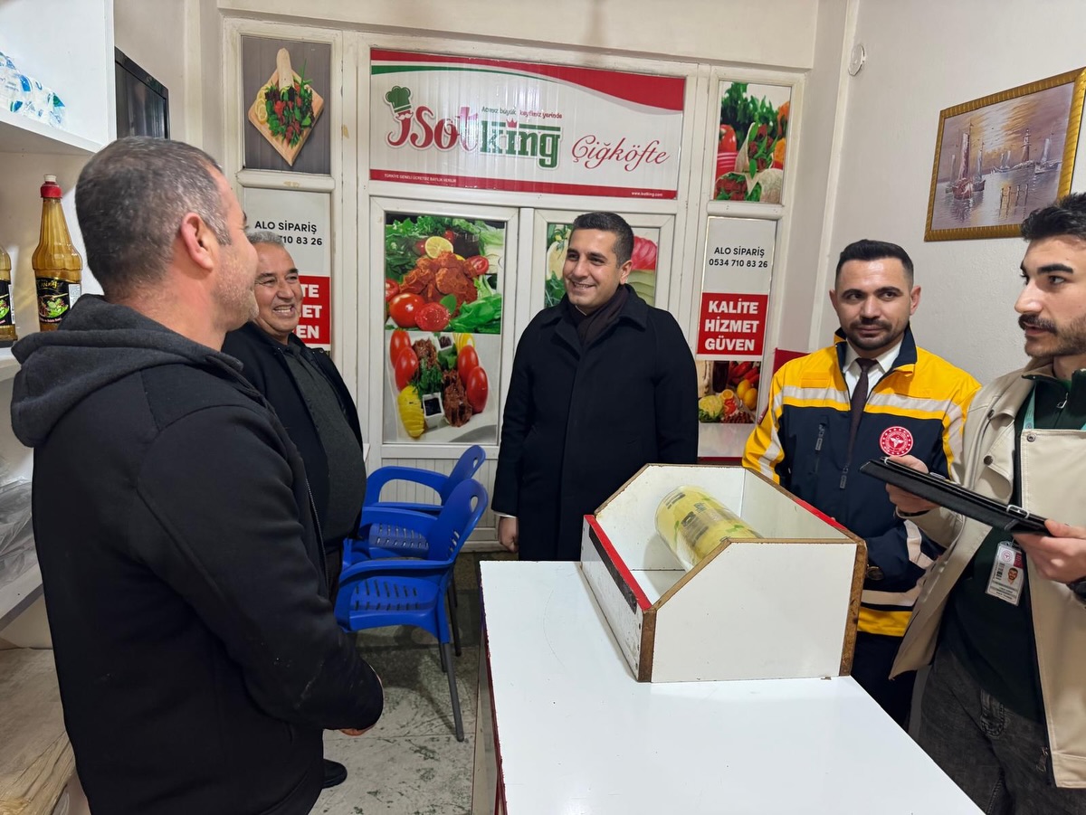 Kaymakam Böçkün’den Esnaf Ziyareti ve Mevzuat Bilgilendirmesi