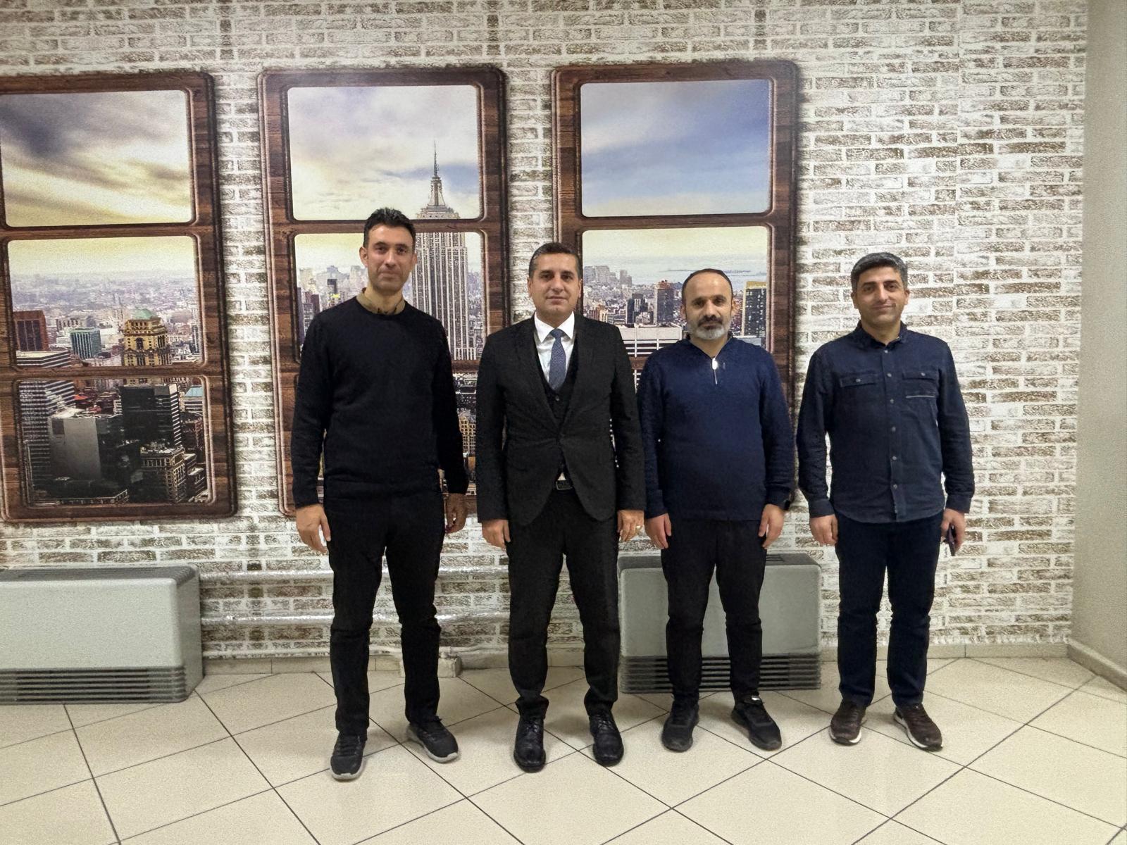 Kozluk Kaymakamından Proje Ofisine Ziyaret