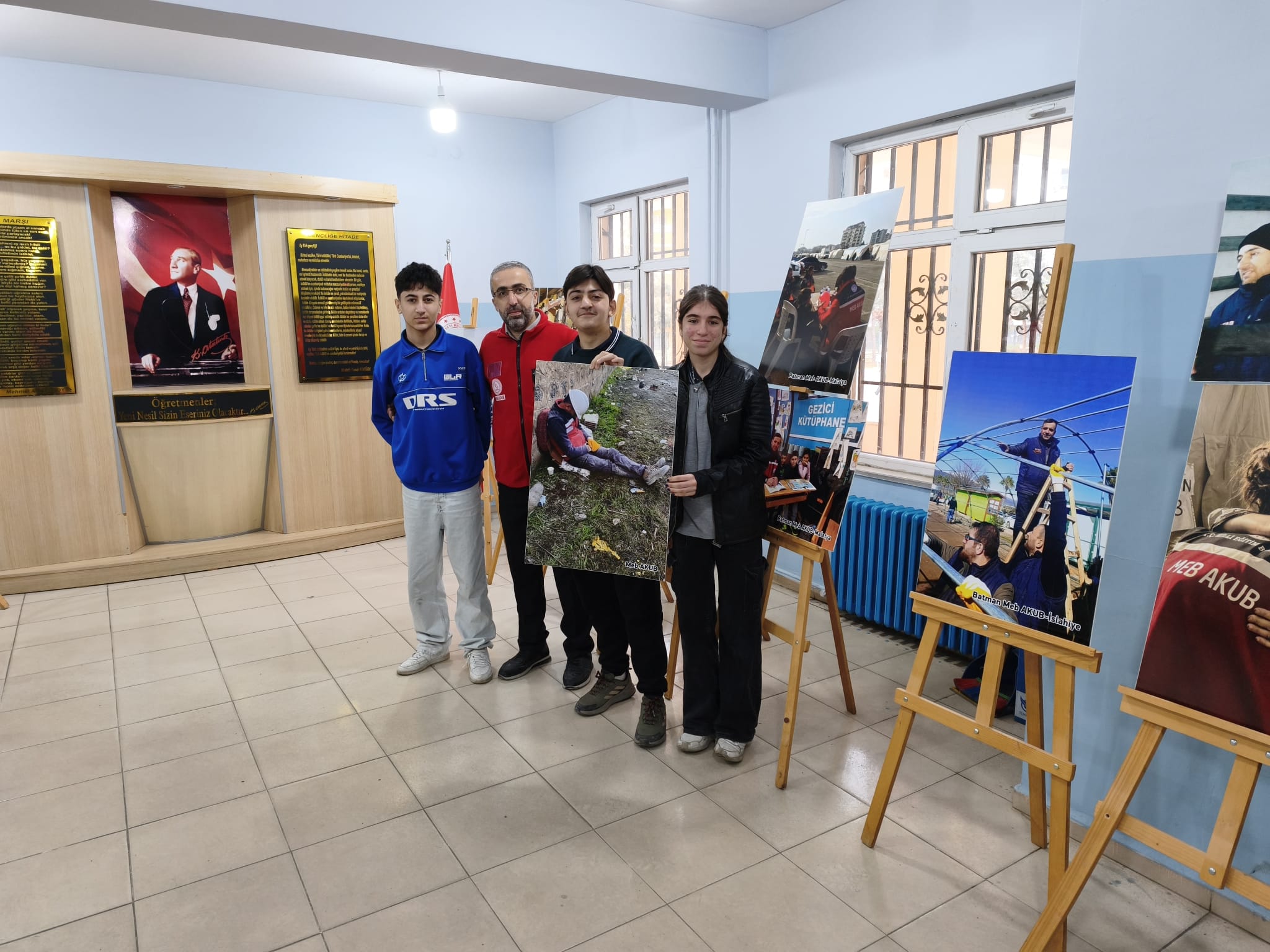 MEB AKUB’tan Deprem Anma ve Farkındalık Sergisi